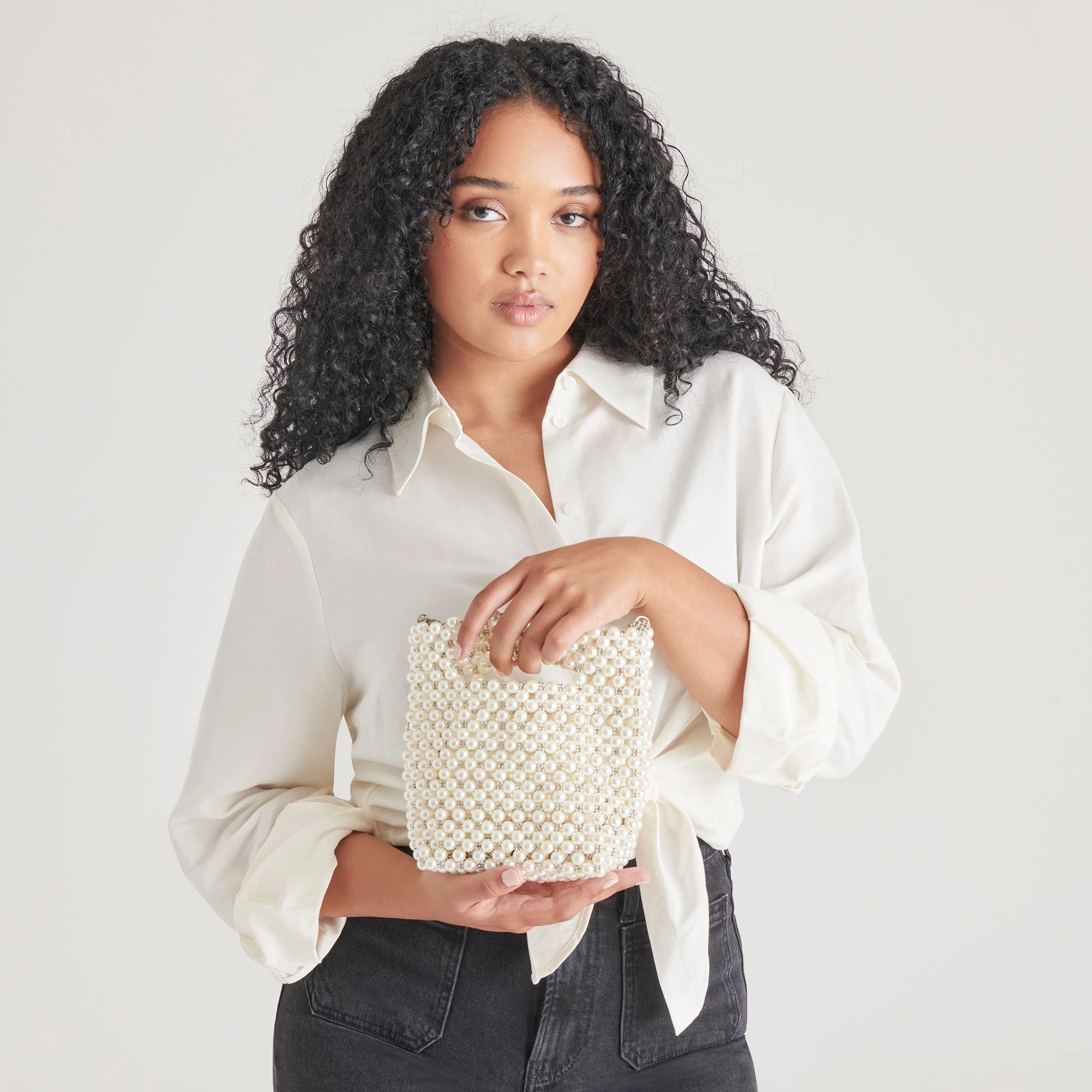LISBET HANDBAG PEARL