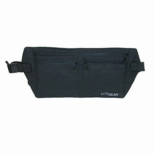 Litegear Rfid-Microfiber Moneybelt (Black)