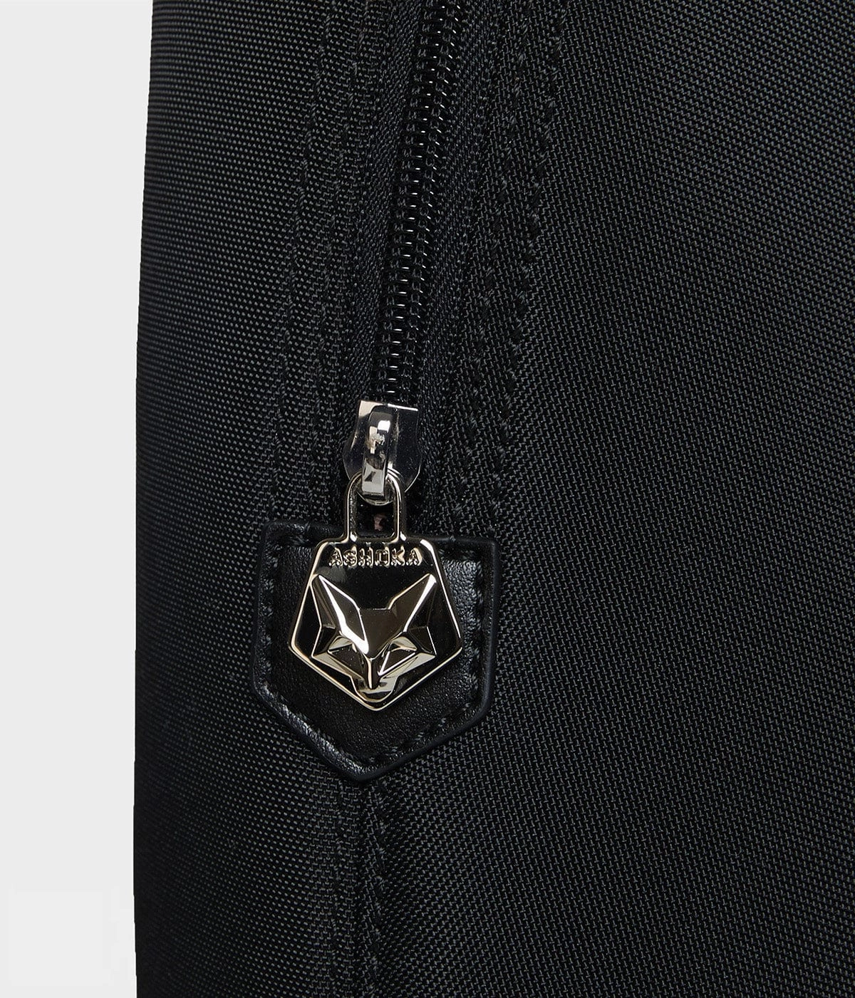Lively Apple Skin & Recycled Nylon Backpack | Black