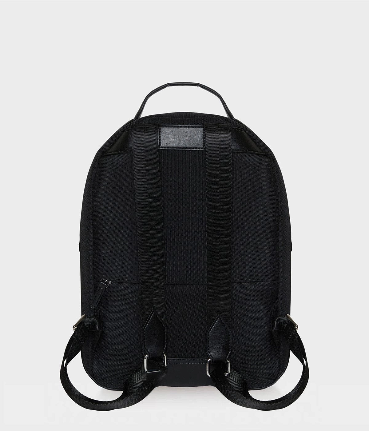 Lively Apple Skin & Recycled Nylon Backpack | Black