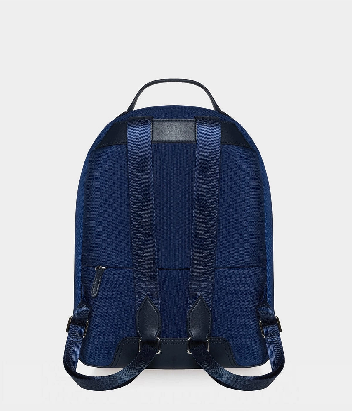 Lively Apple Skin & Recycled Nylon Backpack | Navy Blue