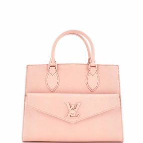 Lockme Monochrome Tote Leather PM