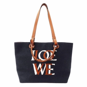 Loewe Anagram Wool Tote Bag (Pre-Owned)
