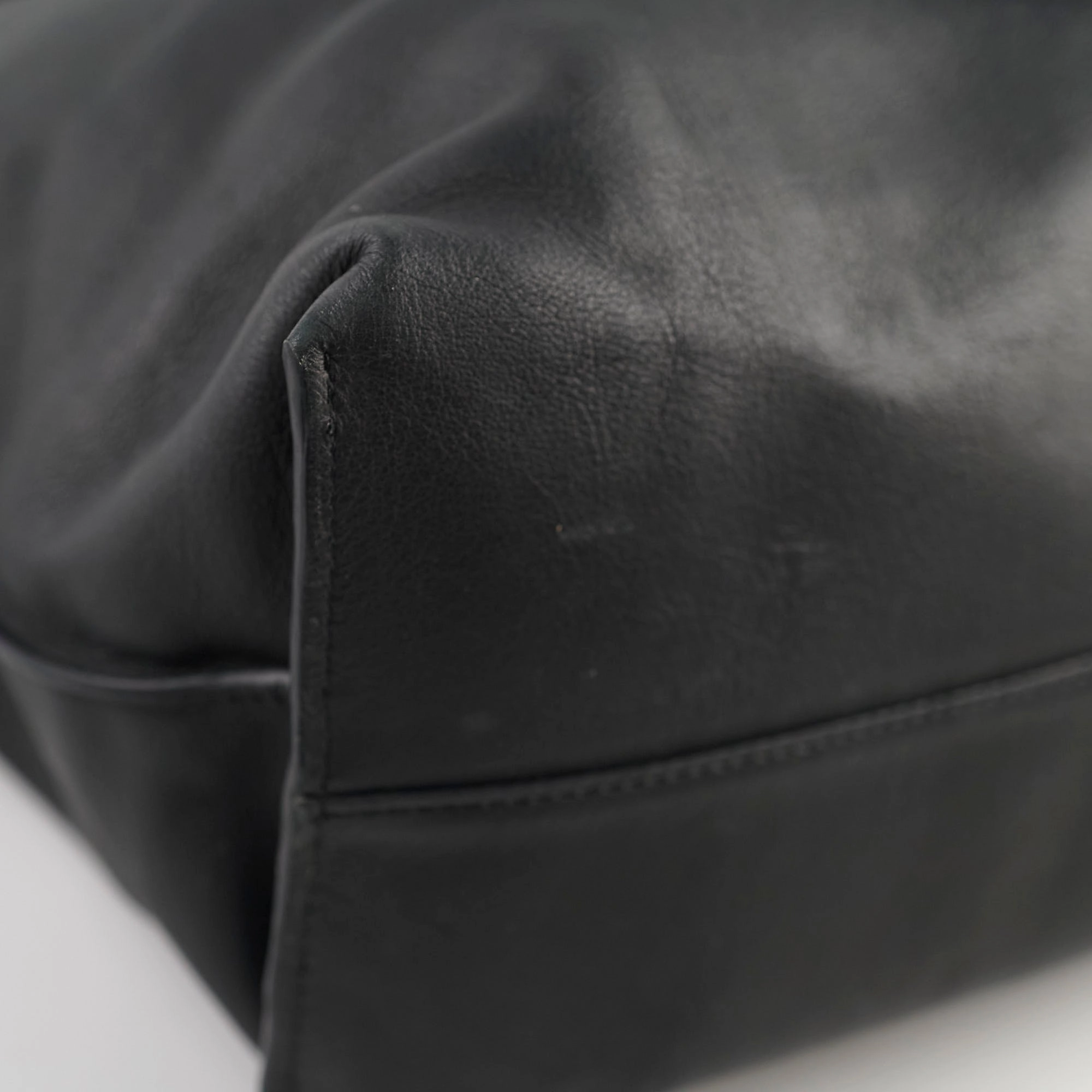 Loewe Flamenco Large Tote Black