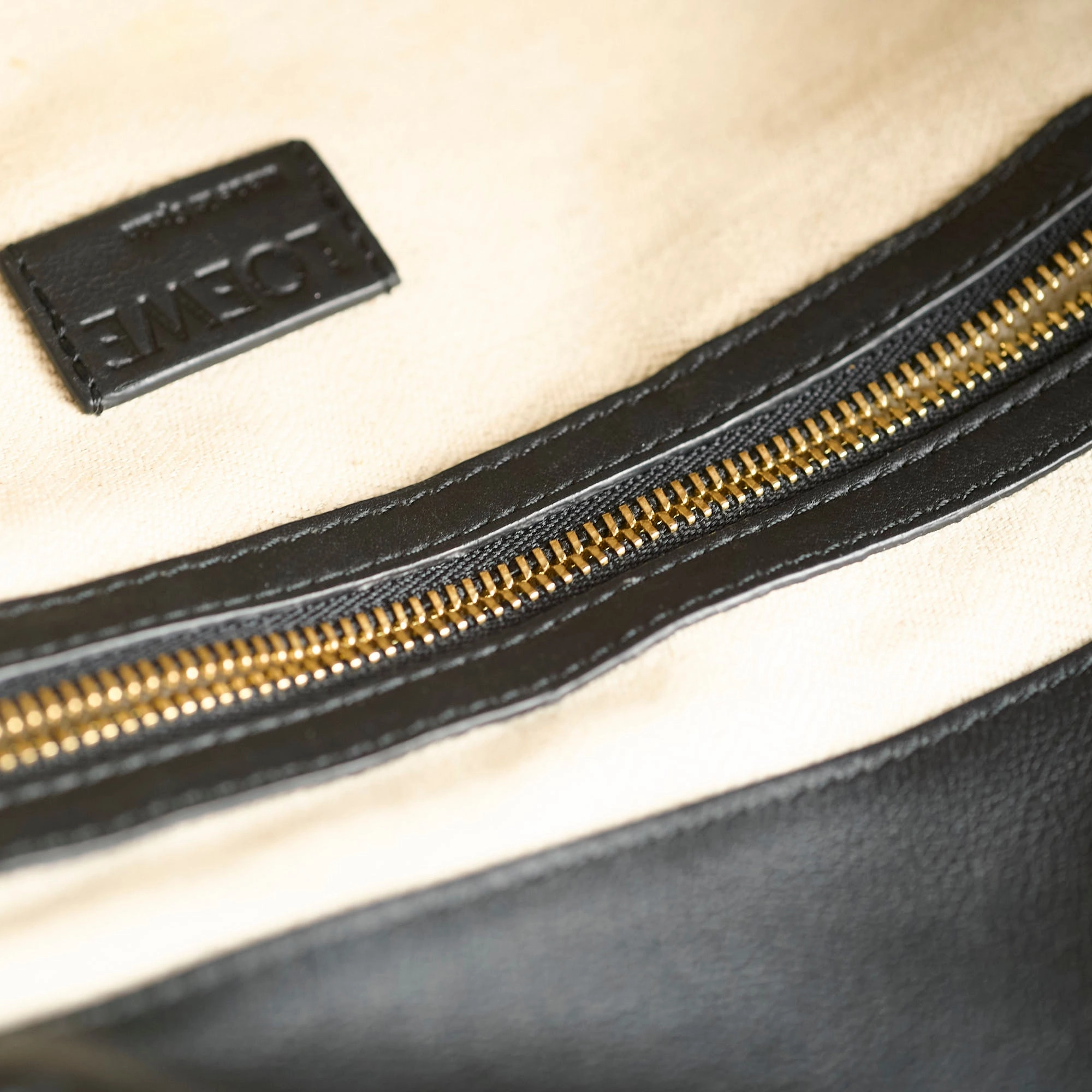 Loewe Flamenco Large Tote Black
