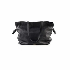 Loewe Flamenco Large Tote Black