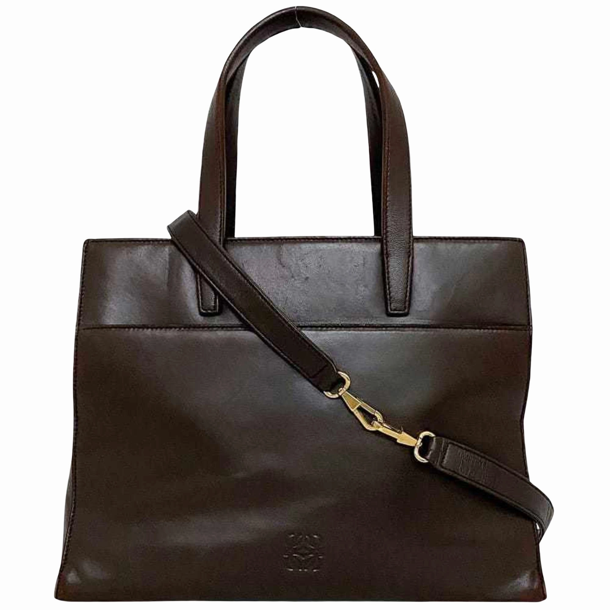 Loewe Leather Handbag (Pre-Owned)