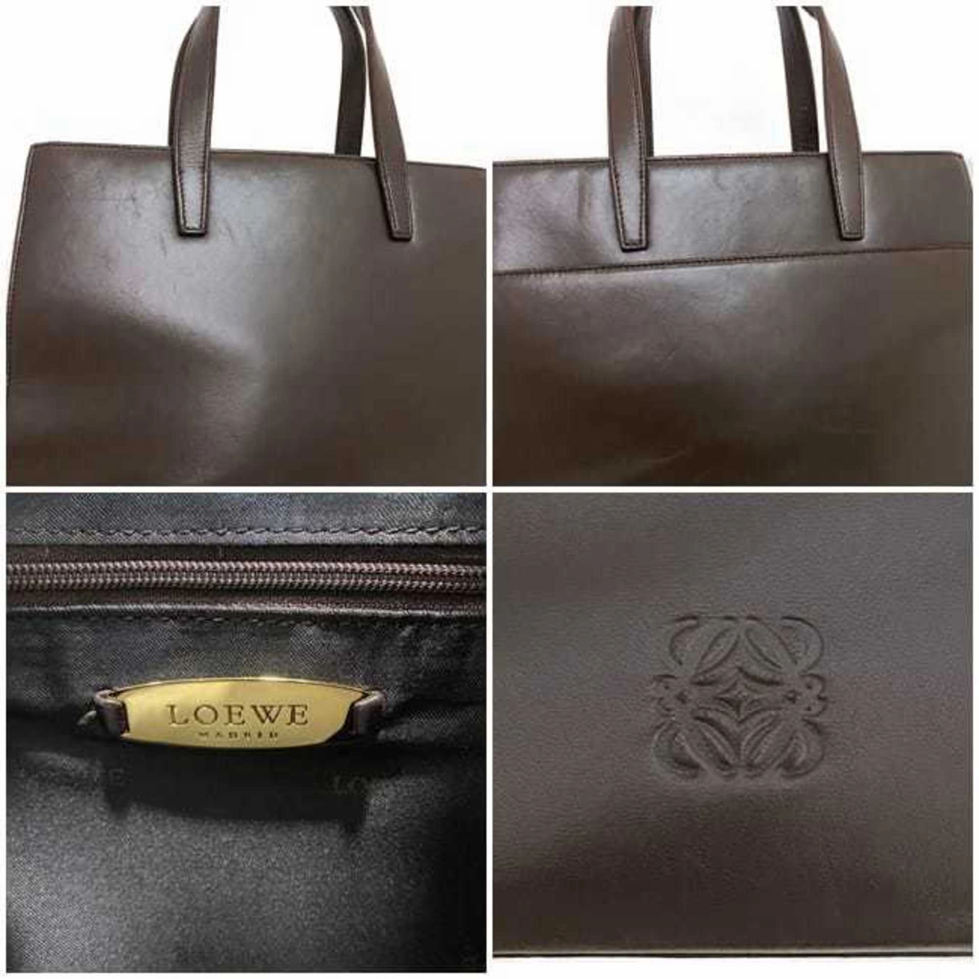 Loewe Leather Handbag (Pre-Owned)