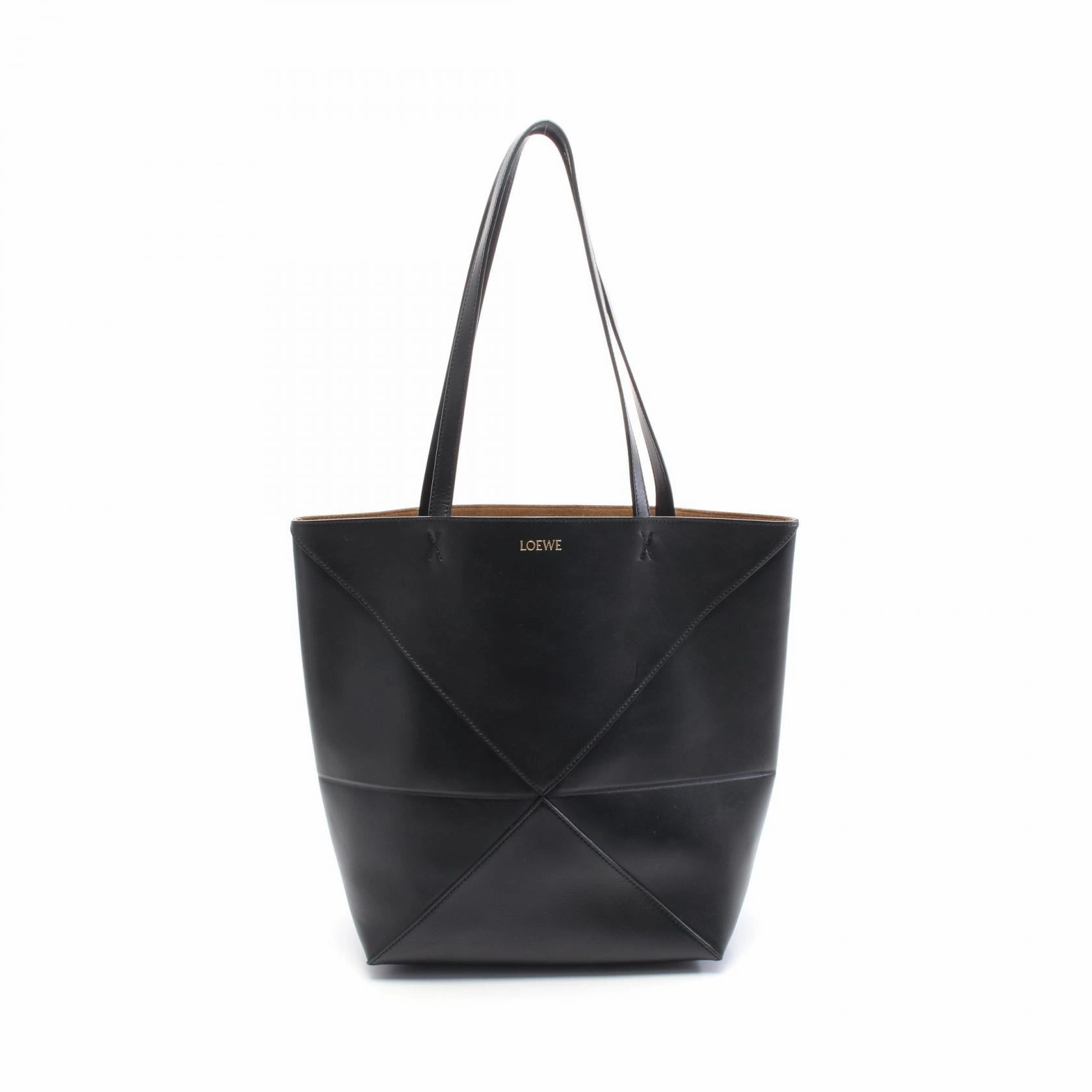 Loewe Leather Puzzle Fold Medium Tote Bag