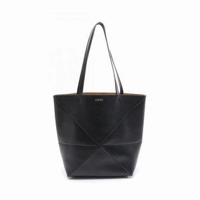 Loewe Leather Puzzle Fold Medium Tote Bag
