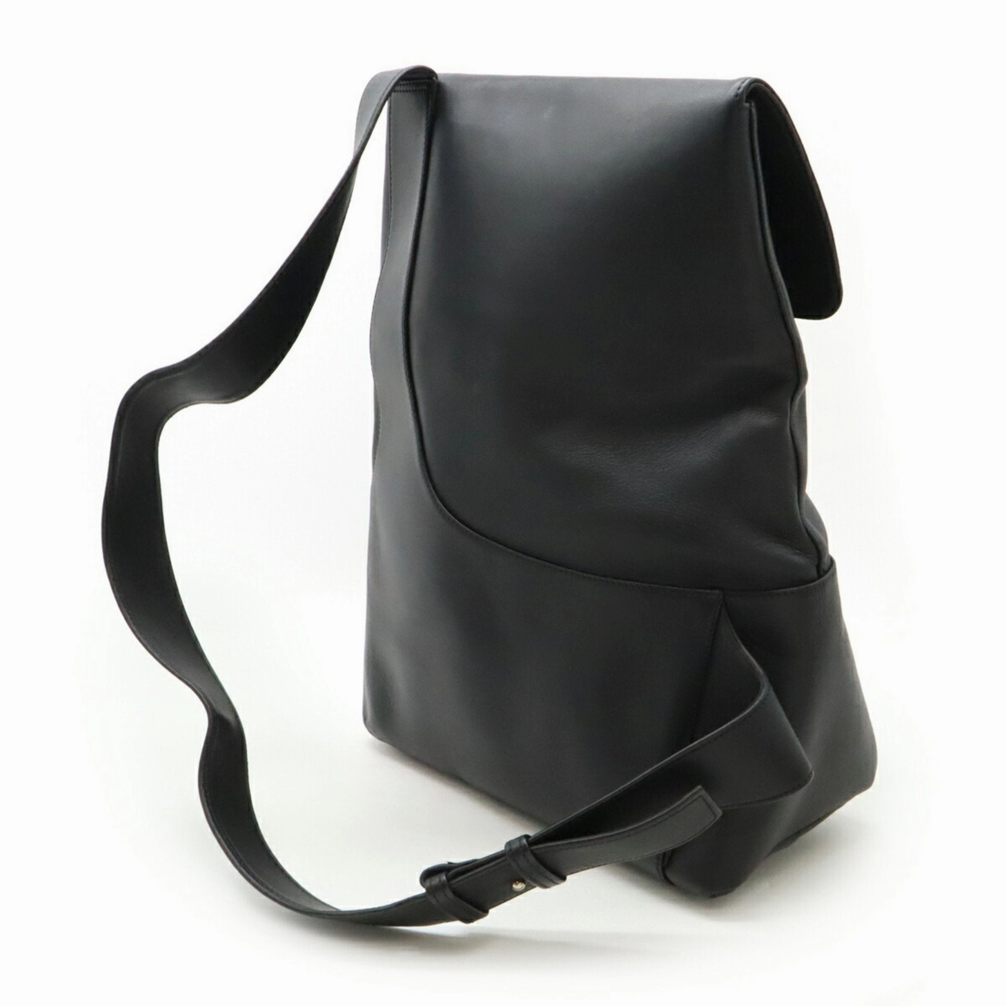 Loewe Leather Shoulder Bag Sling Bag (Pre-Owned)
