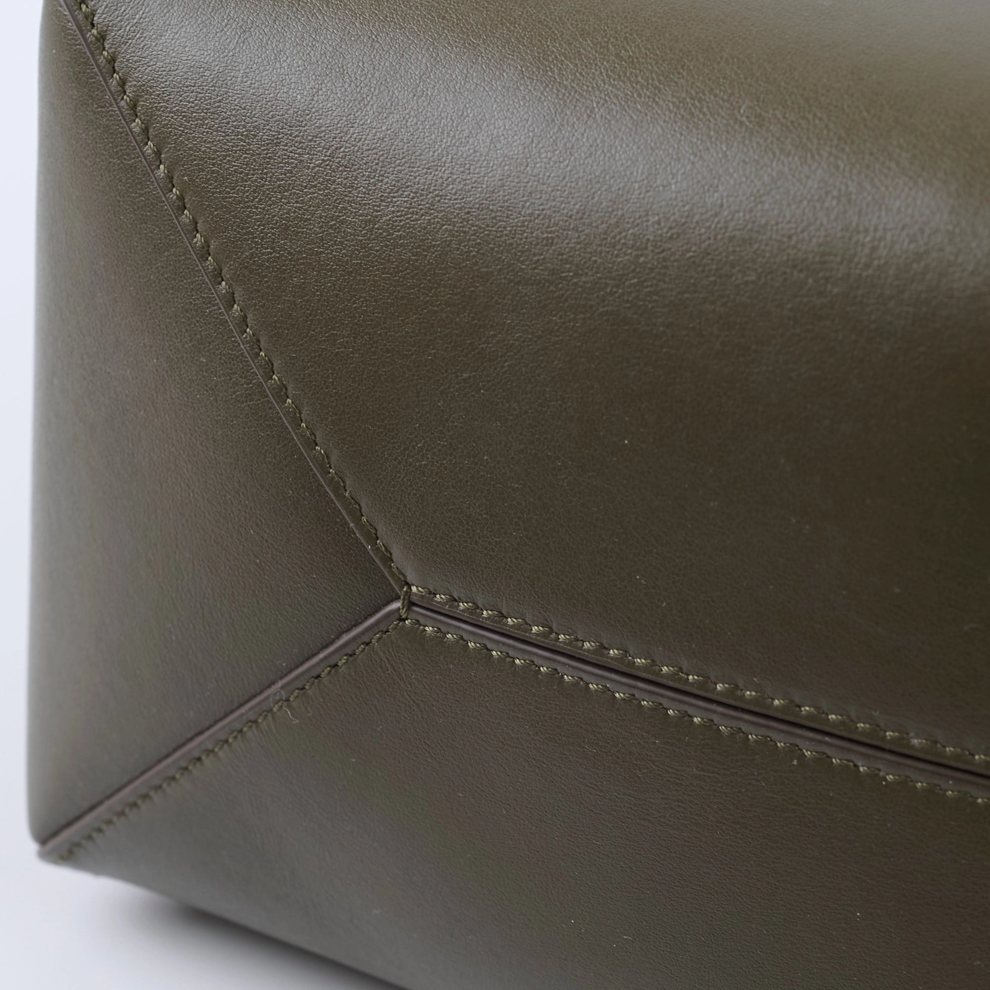 Loewe Medium Fold Tote Dark Khaki