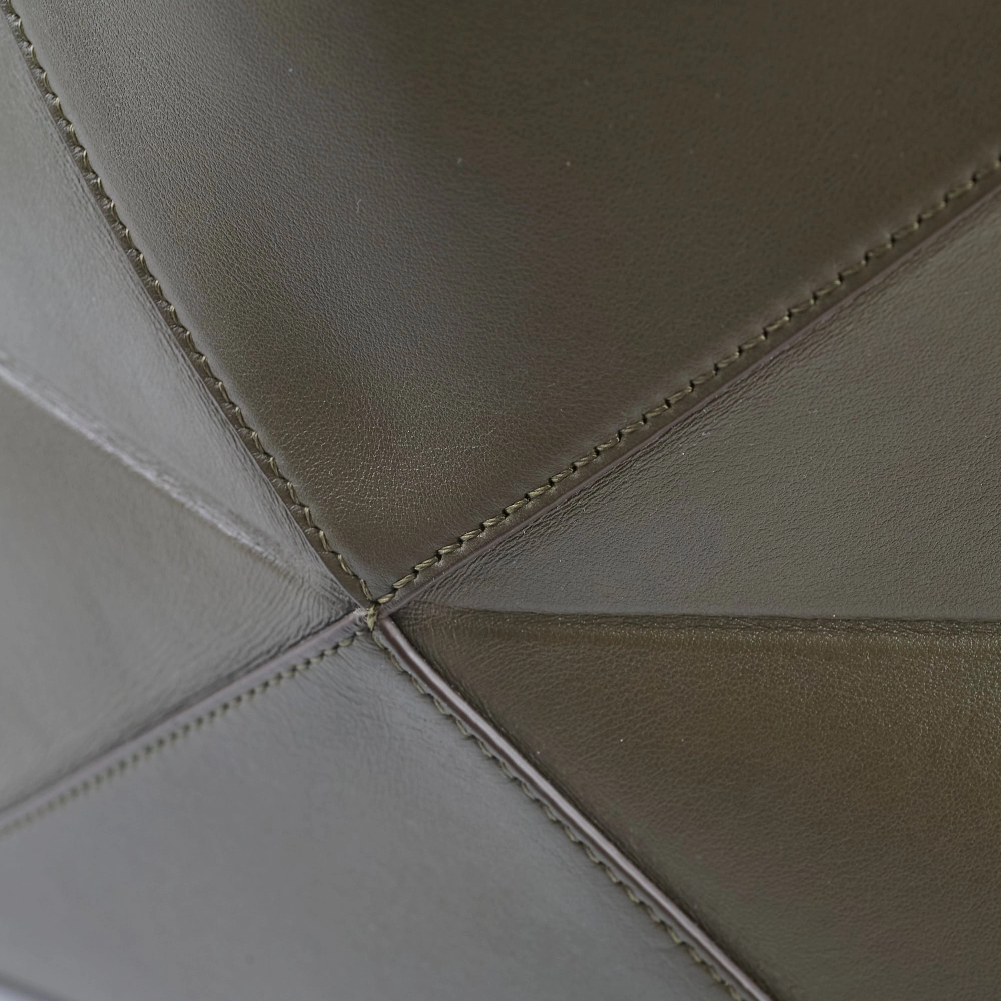 Loewe Medium Fold Tote Dark Khaki