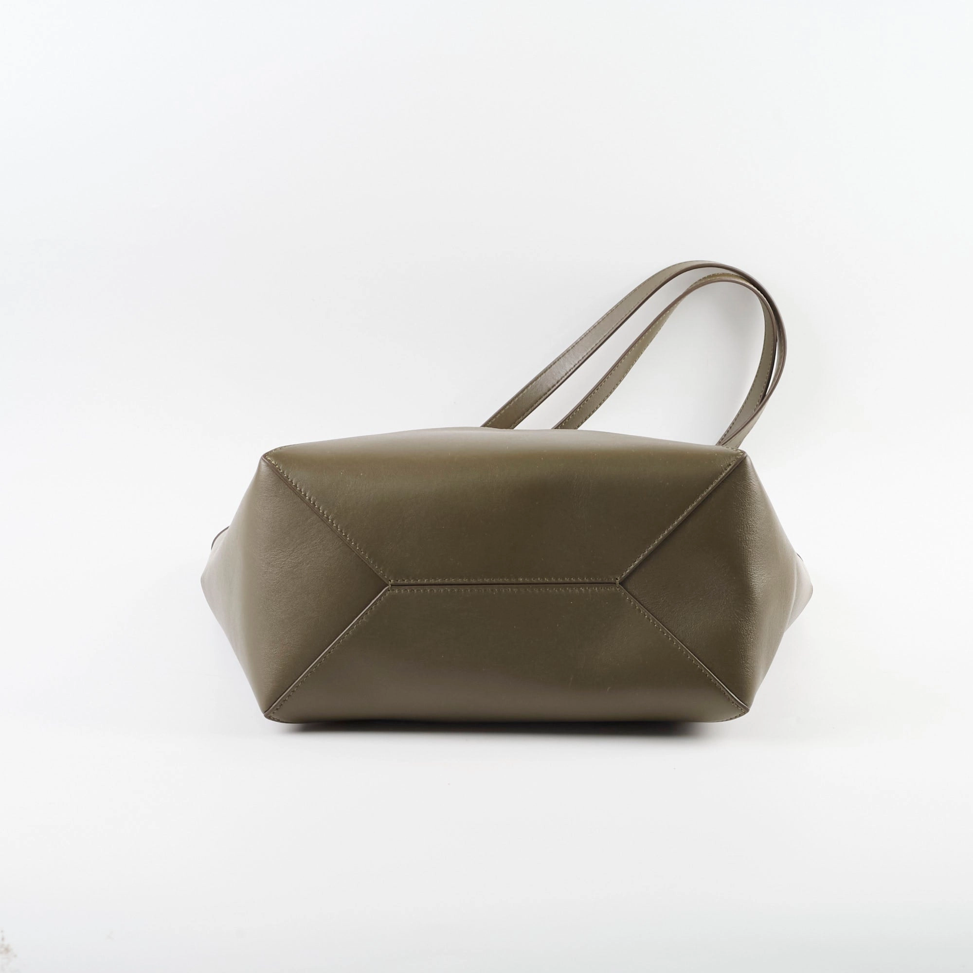 Loewe Medium Fold Tote Dark Khaki