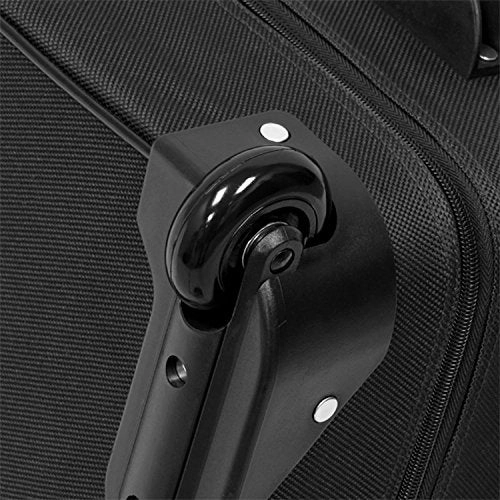 London Fog Buckingham 44" Wheeled Garment Bag, Black