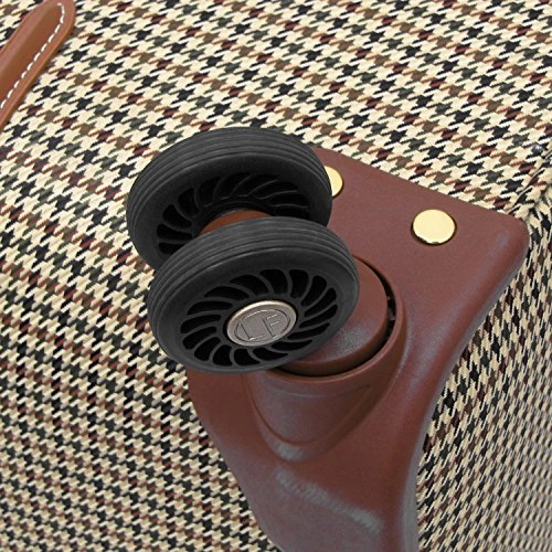 London Fog Cambridge 21 Inch Expandable Spinner Carry-on, Olive