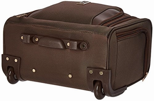 London Fog Kensington Ultra-Lightweight 15Inch 2-Wheel Under The Seat Bag, Bronze