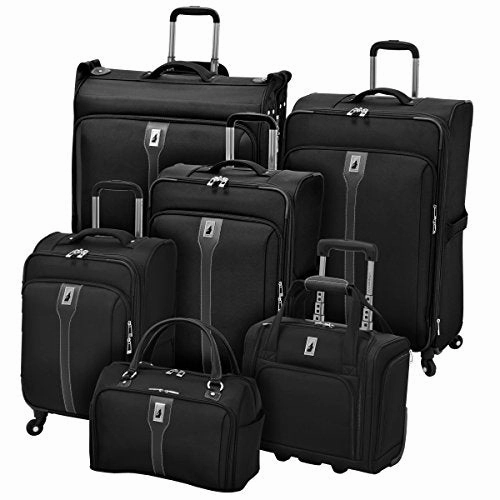 London Fog Knightsbridge 44" Wheeled Garment Bag, Black