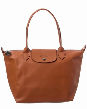 Longchamp Le Pliage Xtra Medium Leather Tote