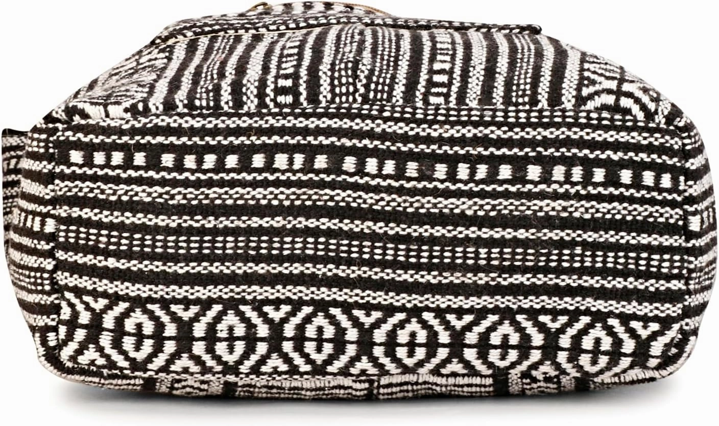 LONGING TO BUY Hemp Messenger Crossbody Sling Bag - Unisex Beach Party Bag