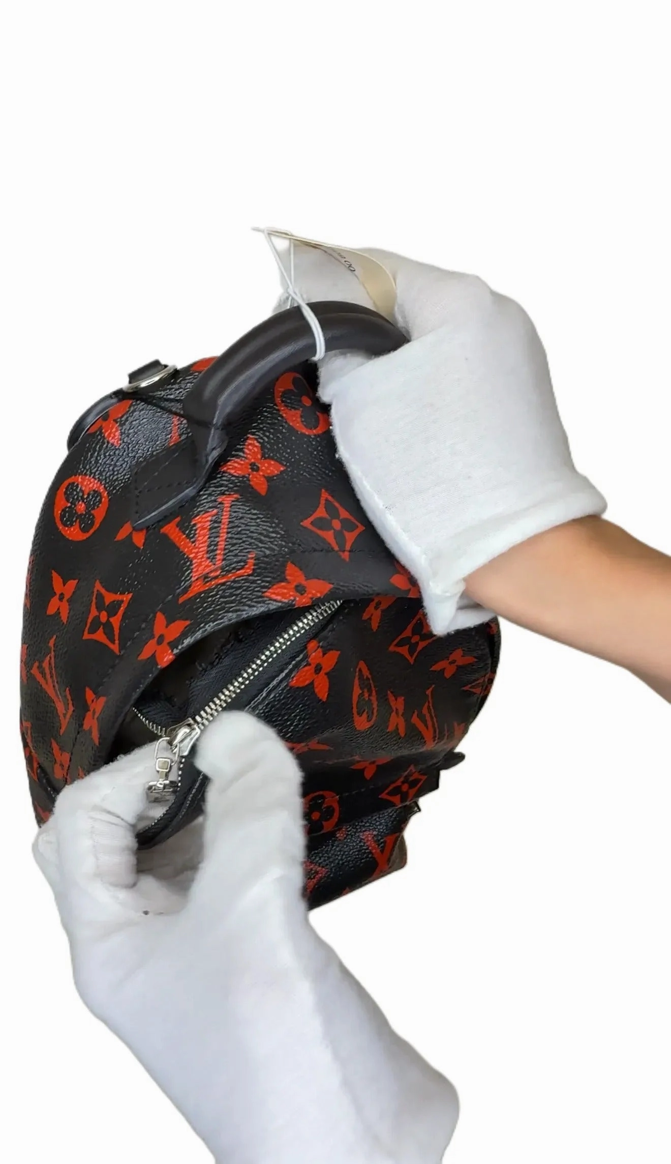 LOUIS VUITTON - Backpack - Coated Canvas Black for Women B7-30