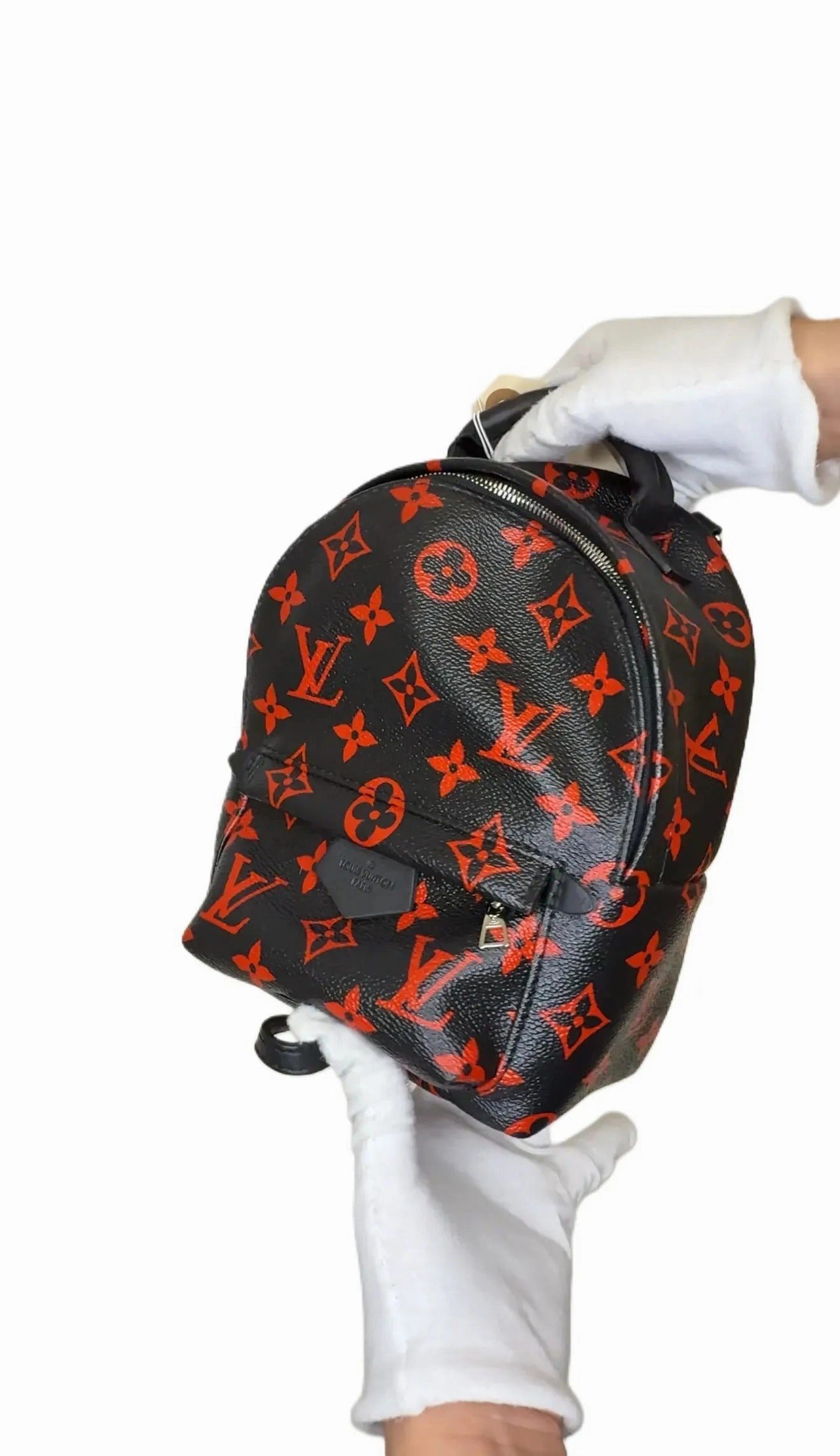 LOUIS VUITTON - Backpack - Coated Canvas Black for Women B7-30