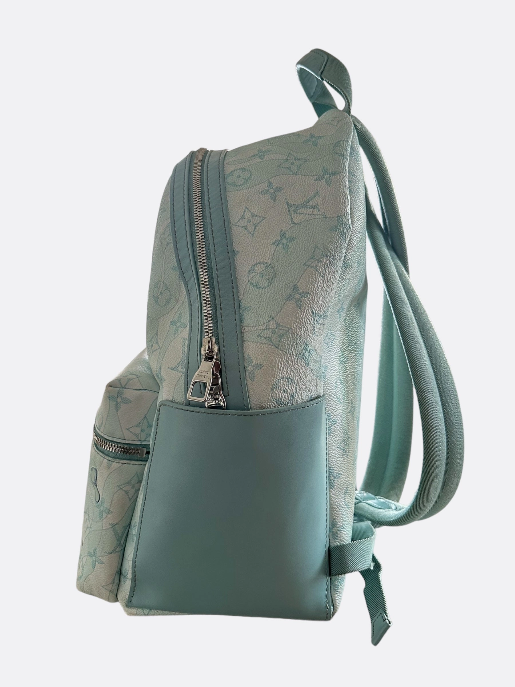 Louis Vuitton Aqua Garden Monogram Discovery Backpack
