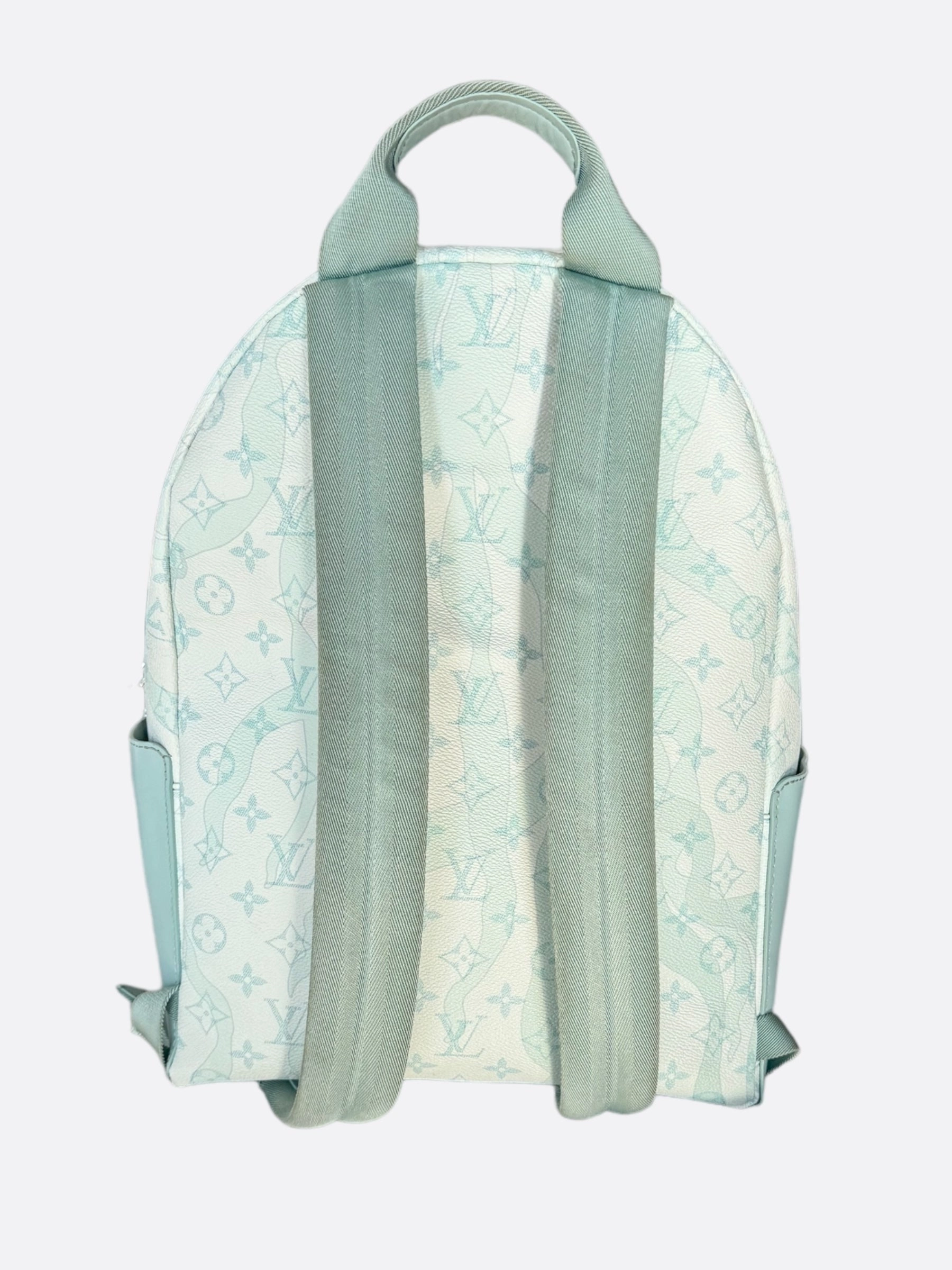 Louis Vuitton Aqua Garden Monogram Discovery Backpack