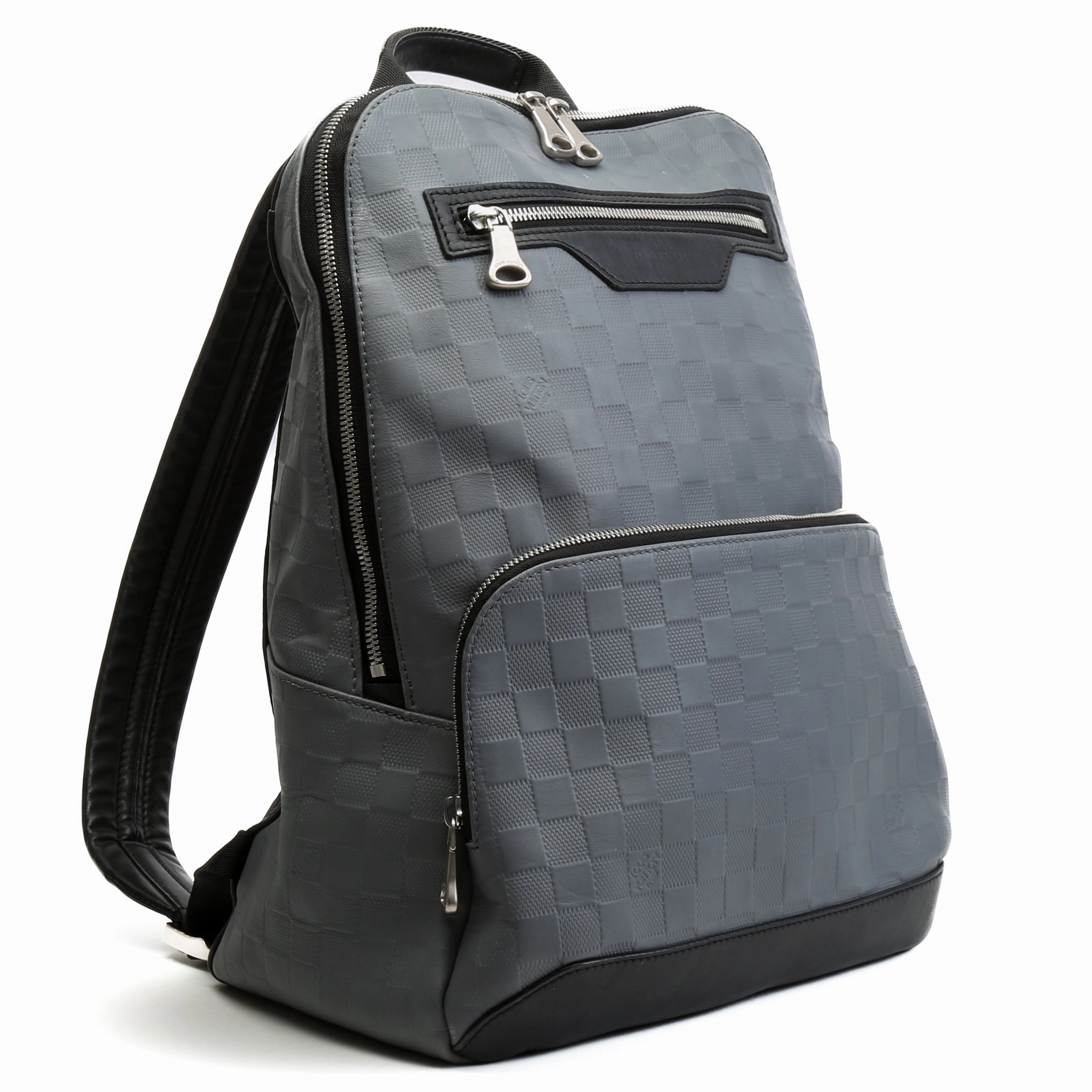 LOUIS VUITTON Avenue Damier Infini Leather Backpack - Gray OUTLET FINAL SALE