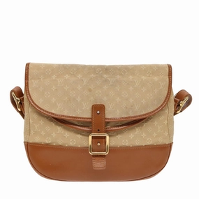 Louis Vuitton Belaia Beige Canvas Shoulder Bag