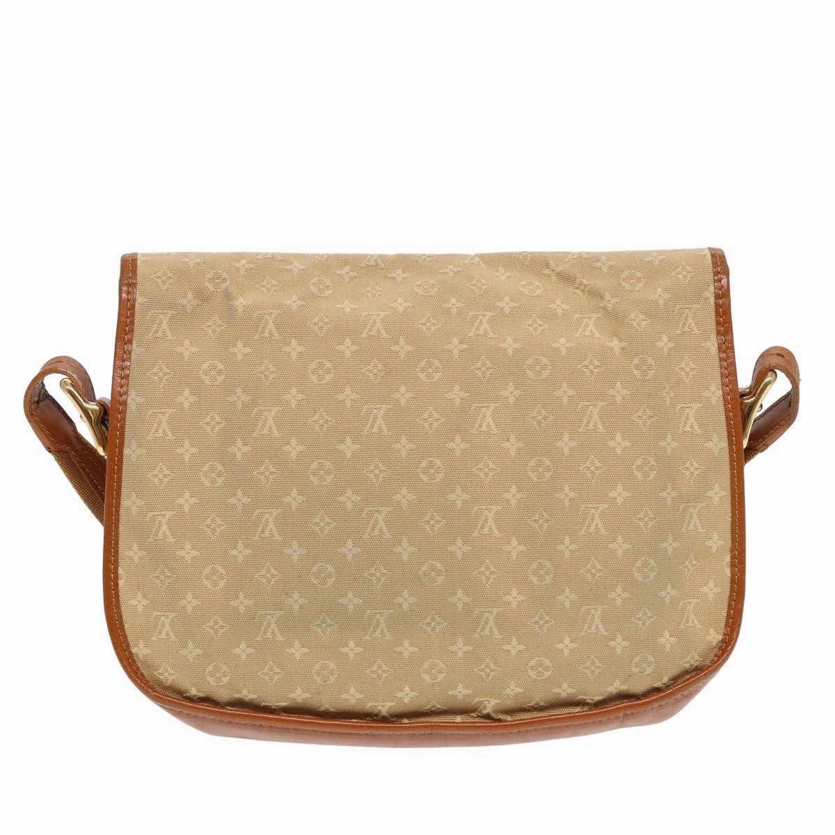 Louis Vuitton Belaia Beige Canvas Shoulder Bag