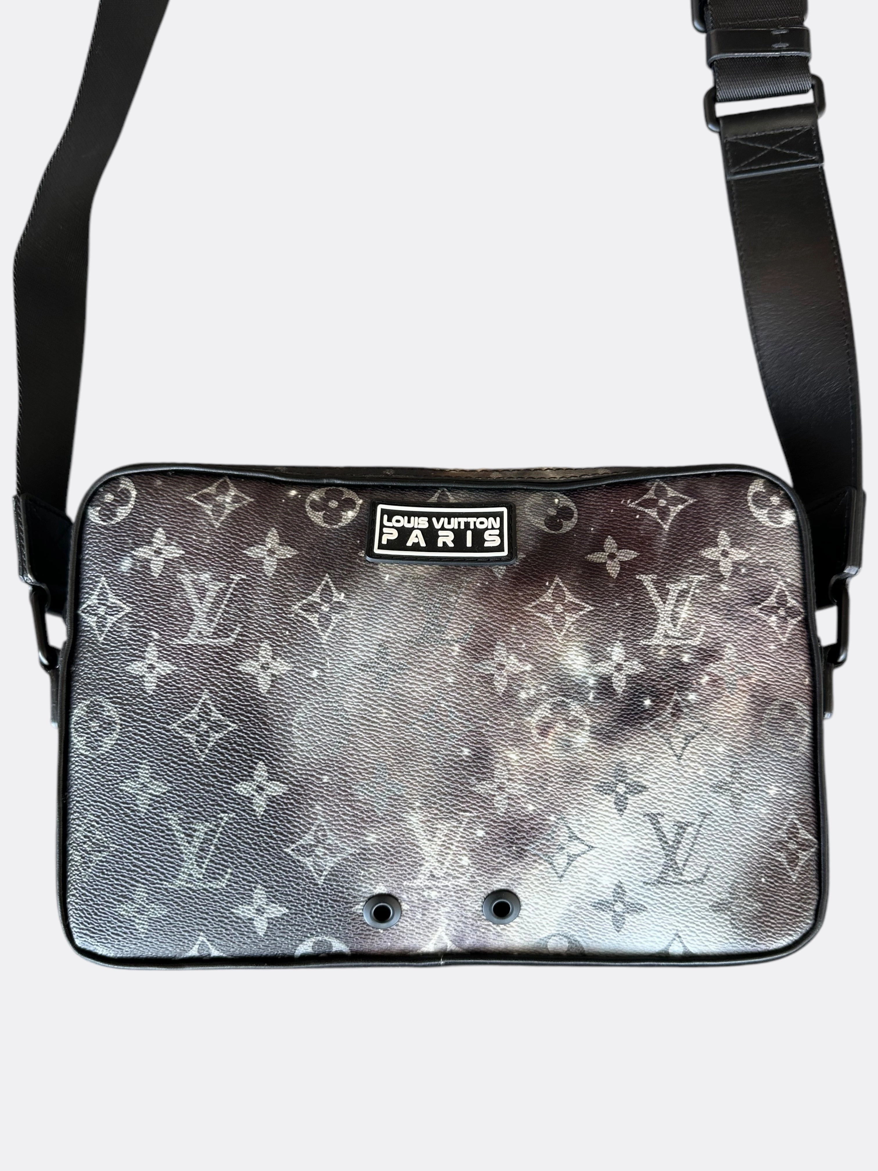 Louis Vuitton Black Galaxy Alpha Messenger Bag