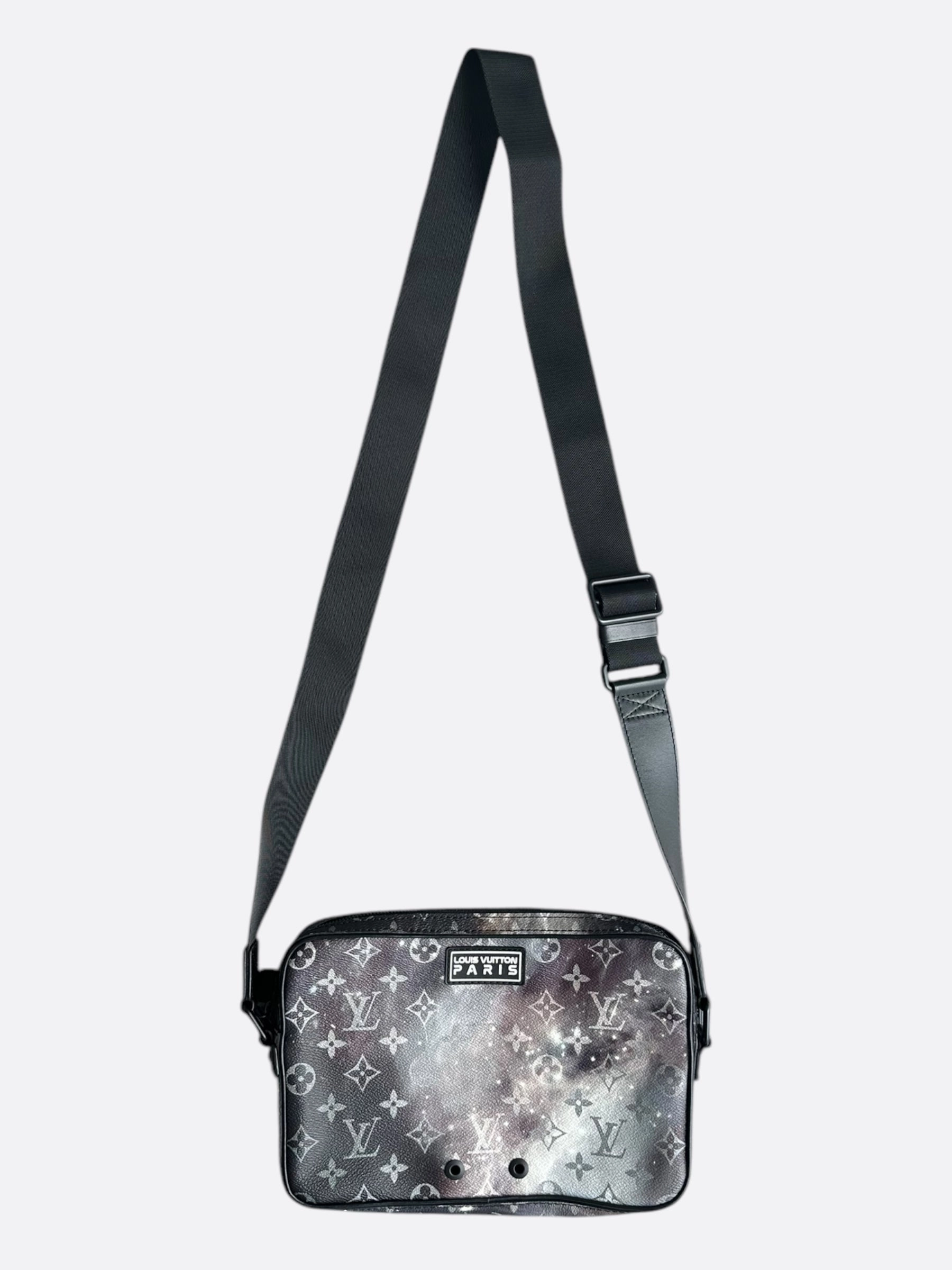 Louis Vuitton Black Galaxy Alpha Messenger Bag