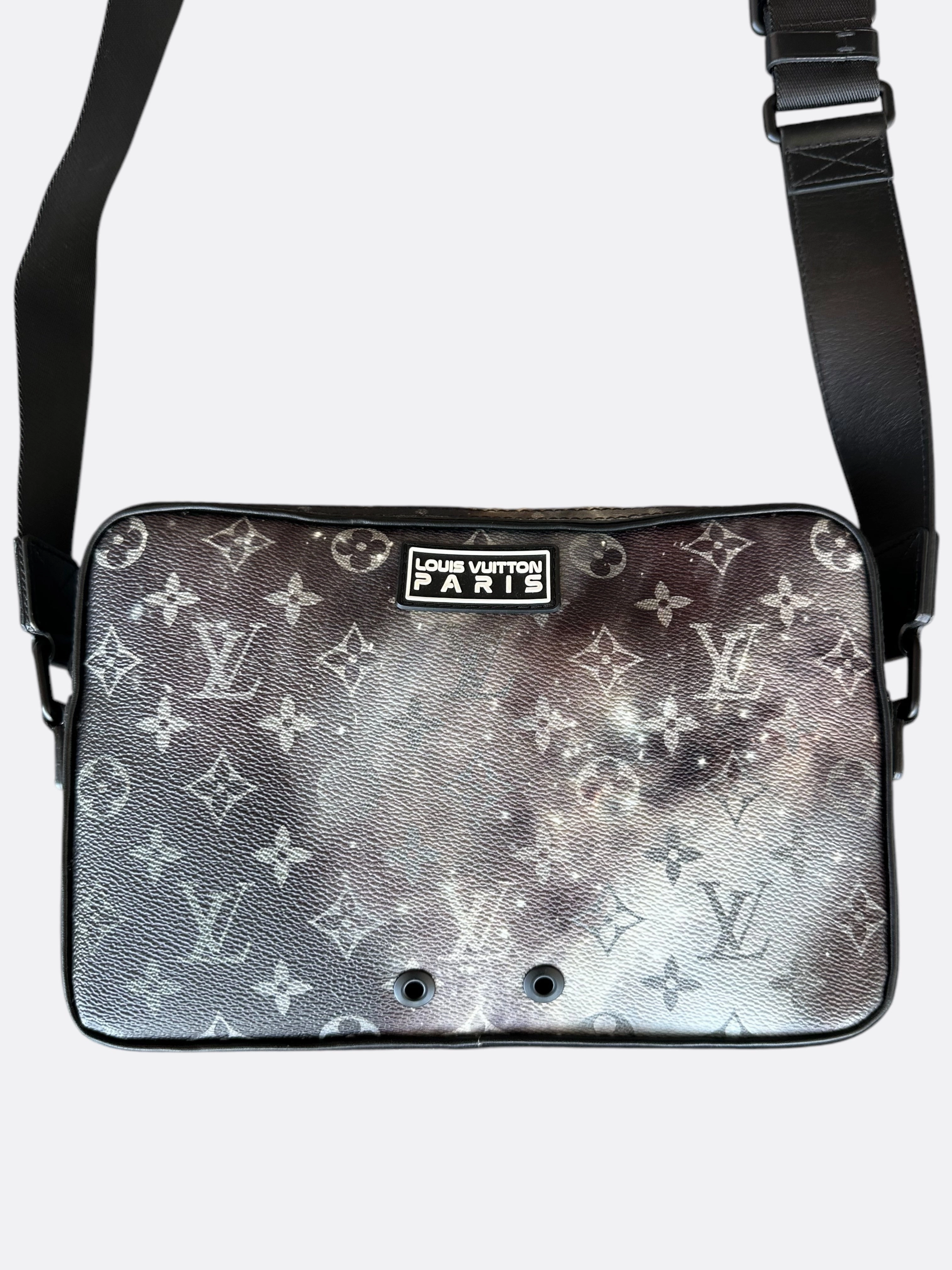 Louis Vuitton Black Galaxy Alpha Messenger Bag