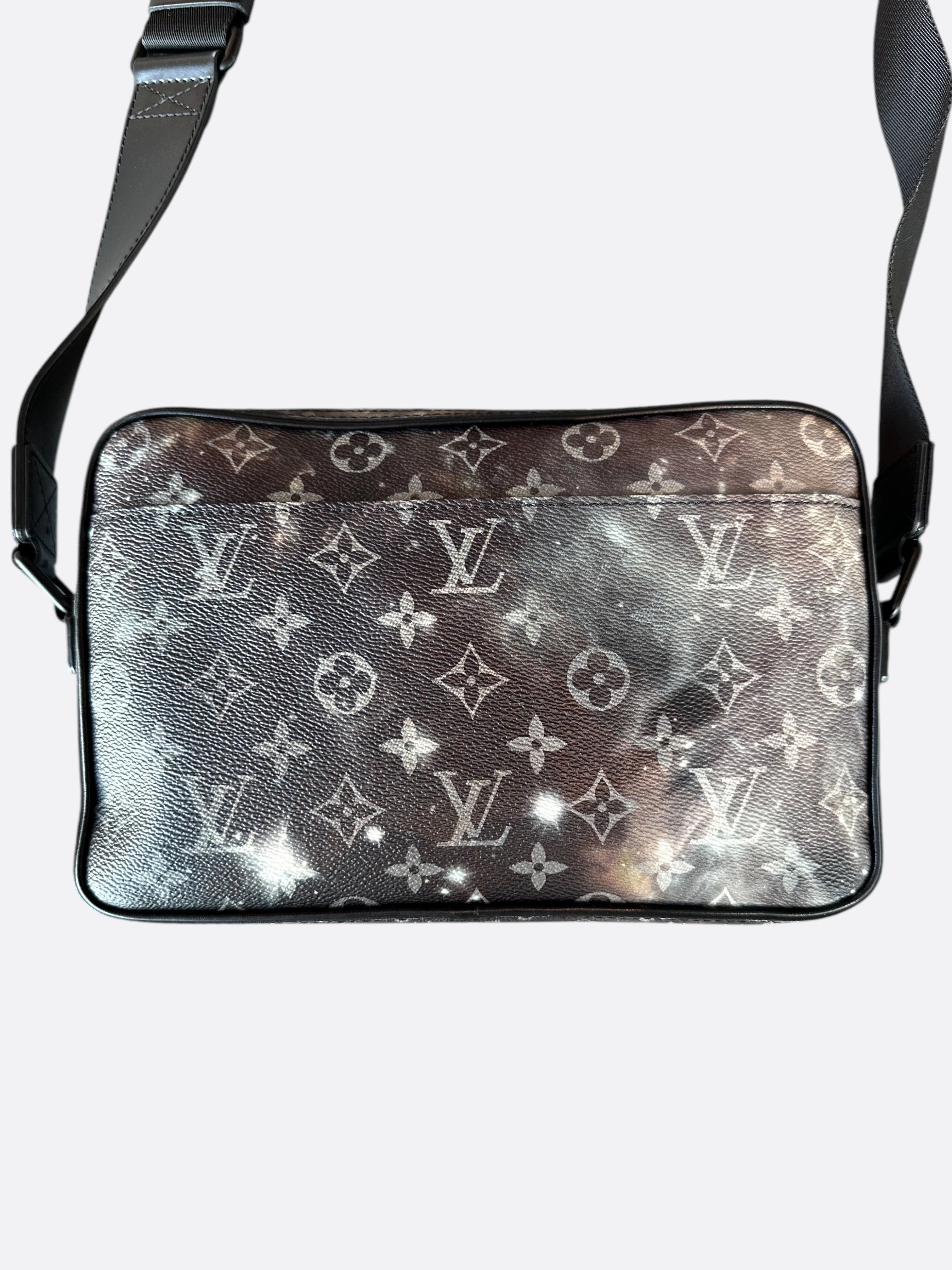 Louis Vuitton Black Galaxy Alpha Messenger Bag