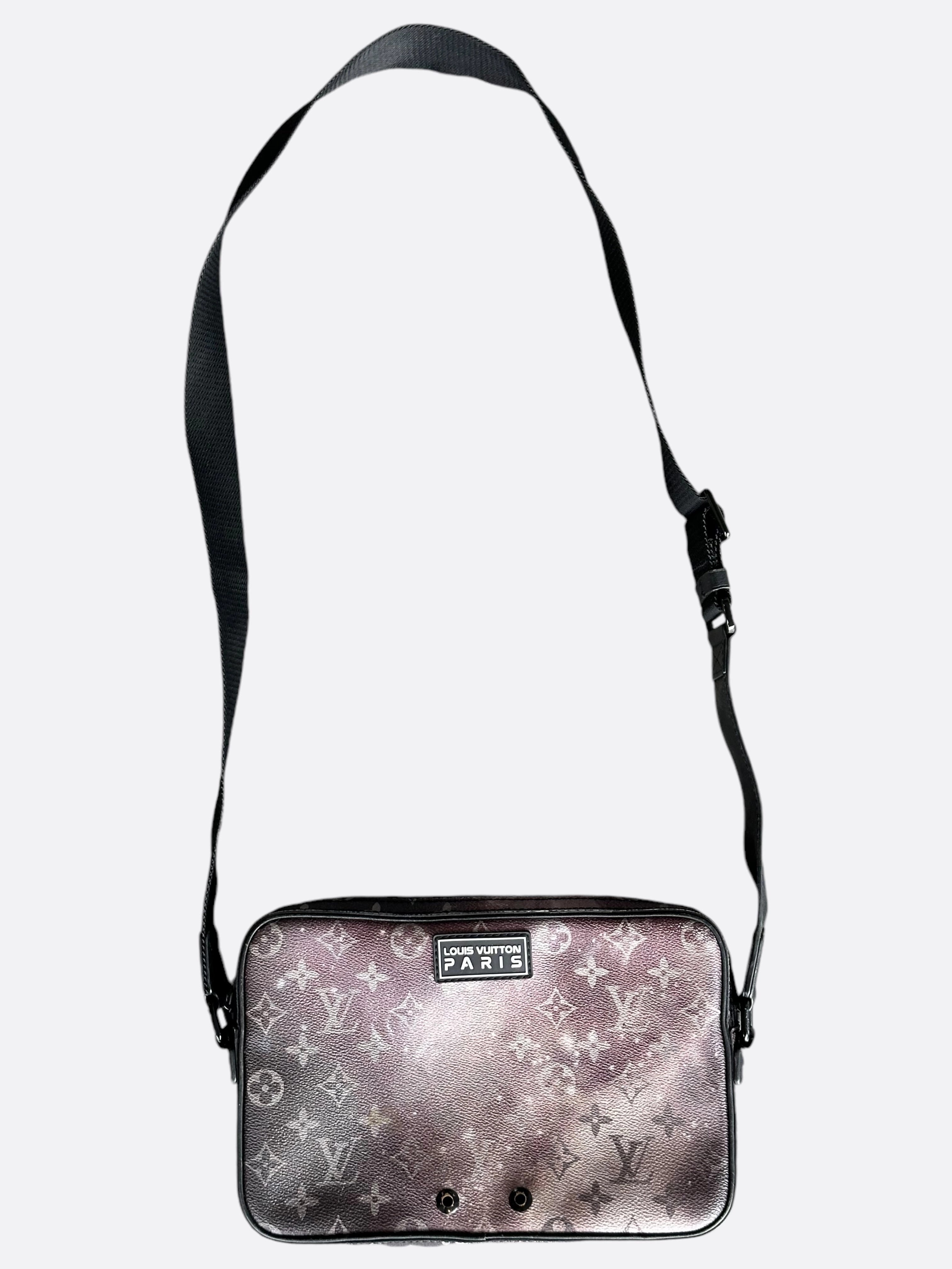 Louis Vuitton Black Galaxy Alpha Messenger Bag