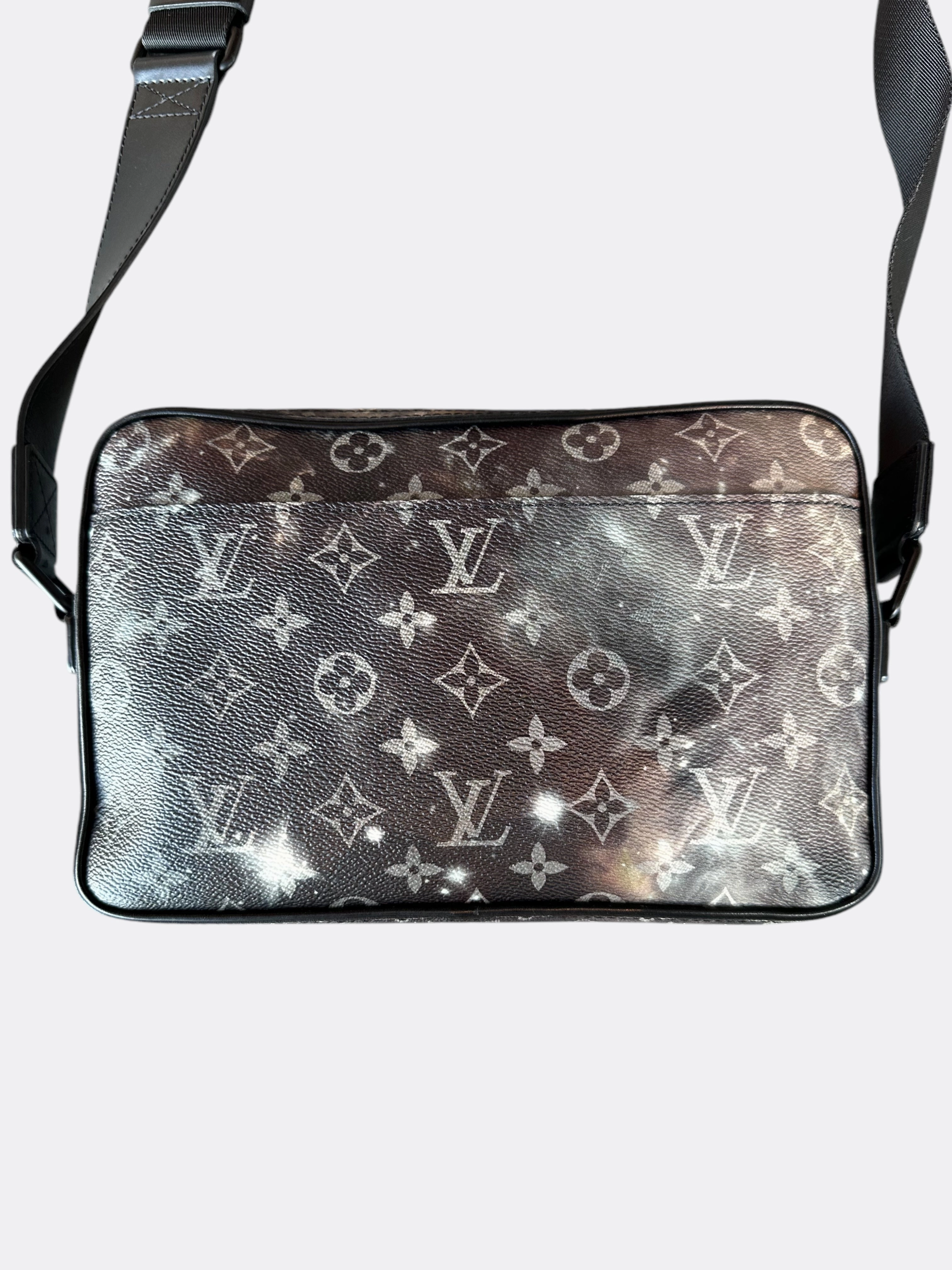 Louis Vuitton Black Galaxy Alpha Messenger Bag