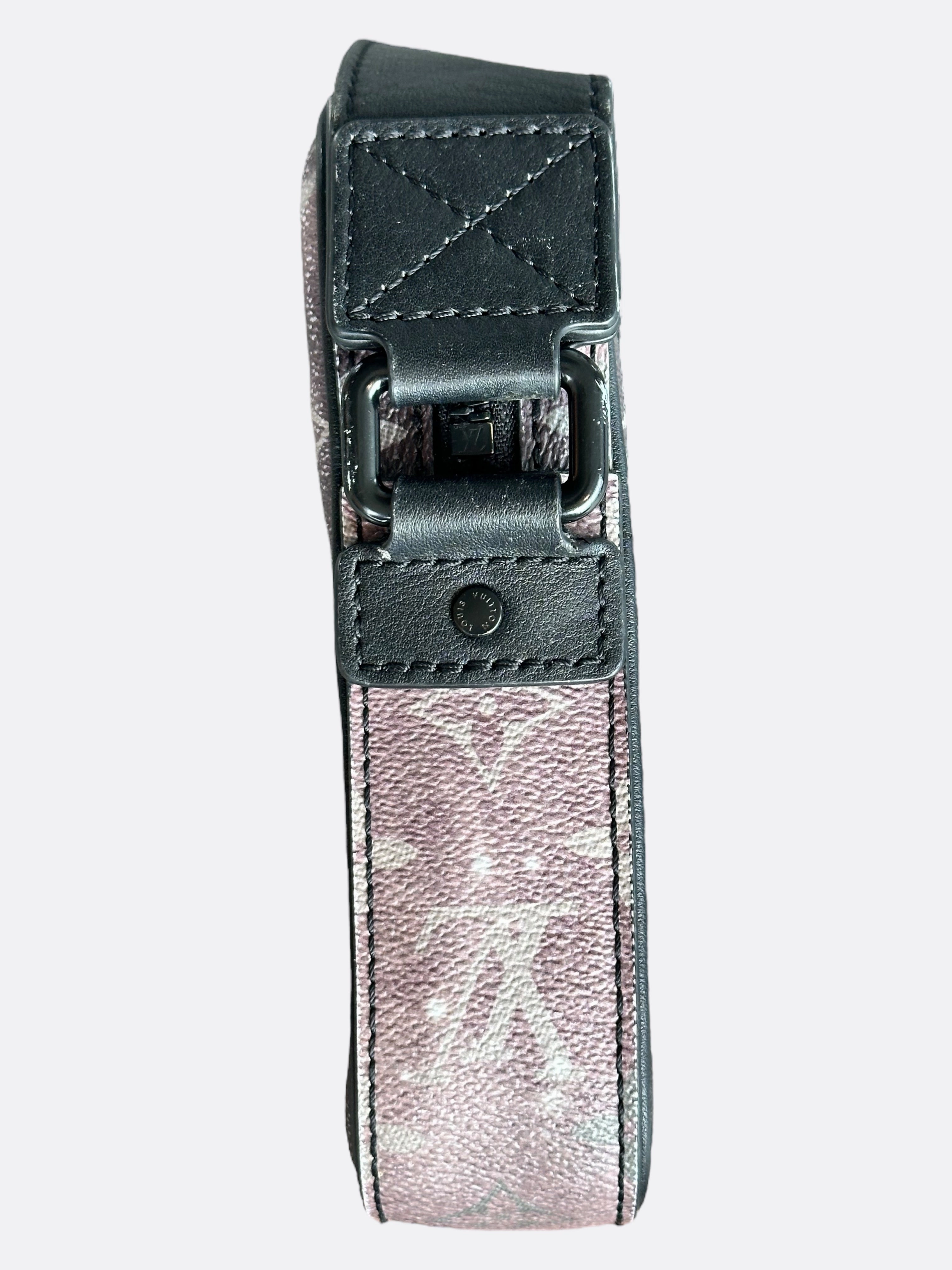 Louis Vuitton Black Galaxy Alpha Messenger Bag