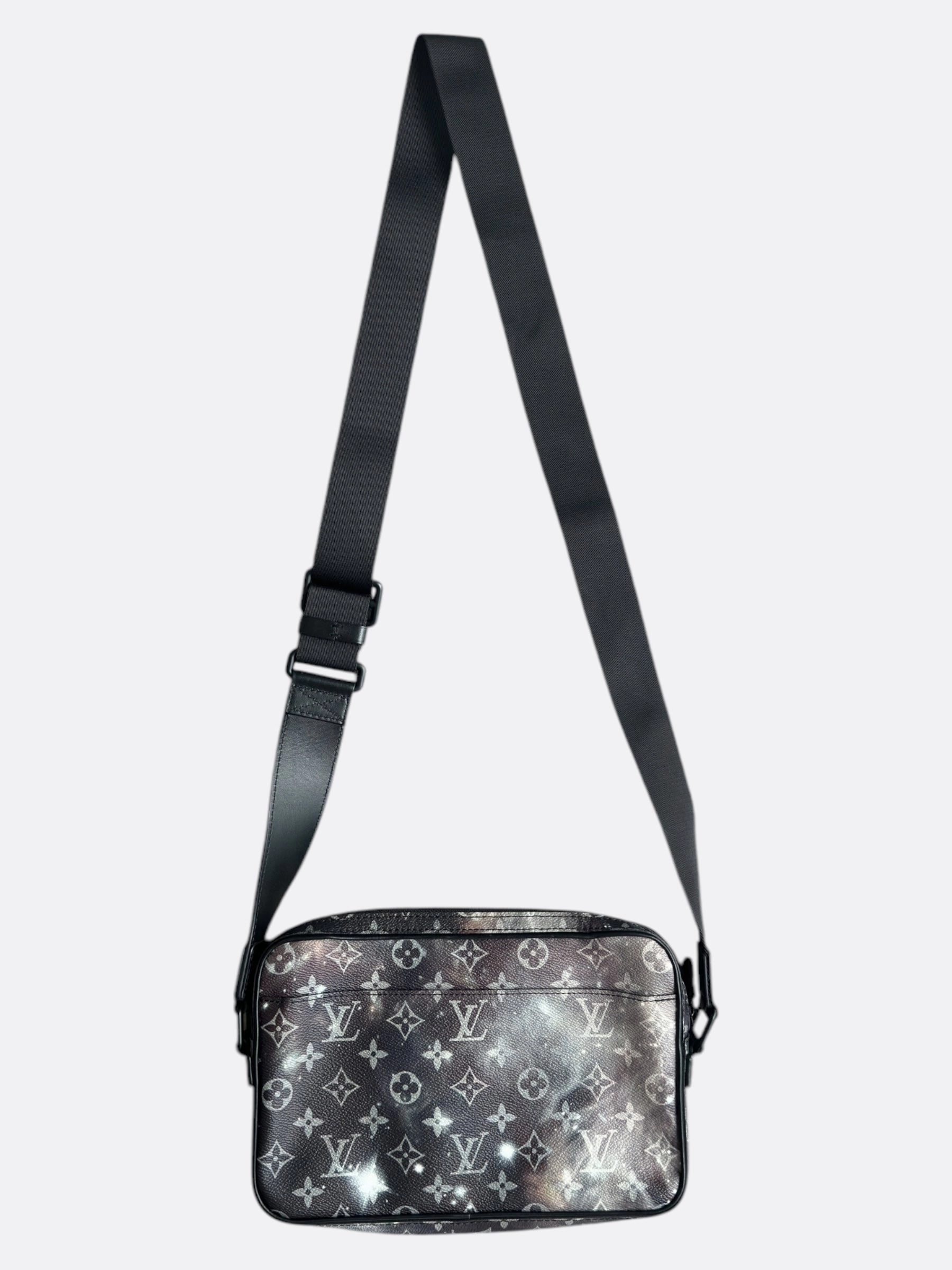 Louis Vuitton Black Galaxy Alpha Messenger Bag