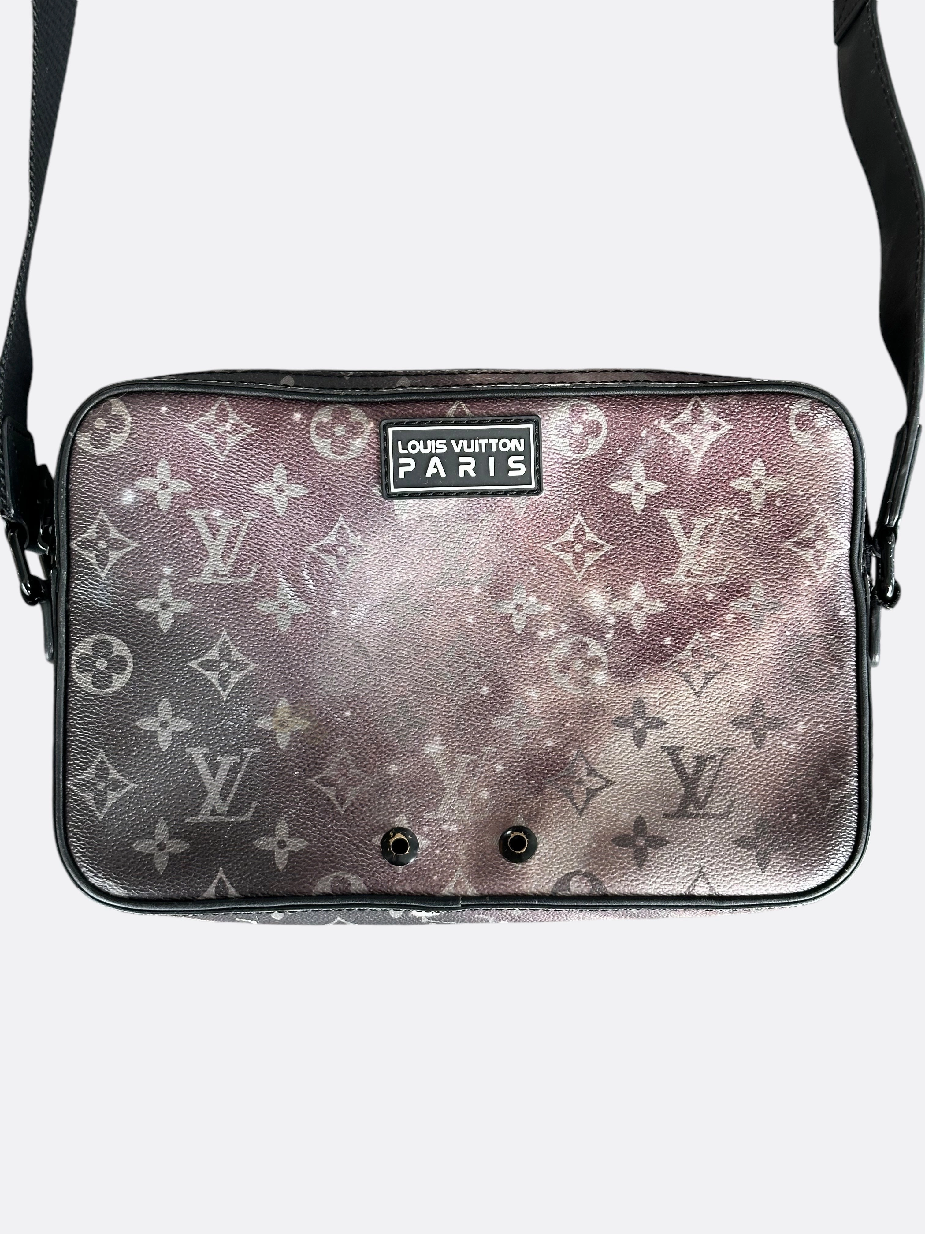 Louis Vuitton Black Galaxy Alpha Messenger Bag