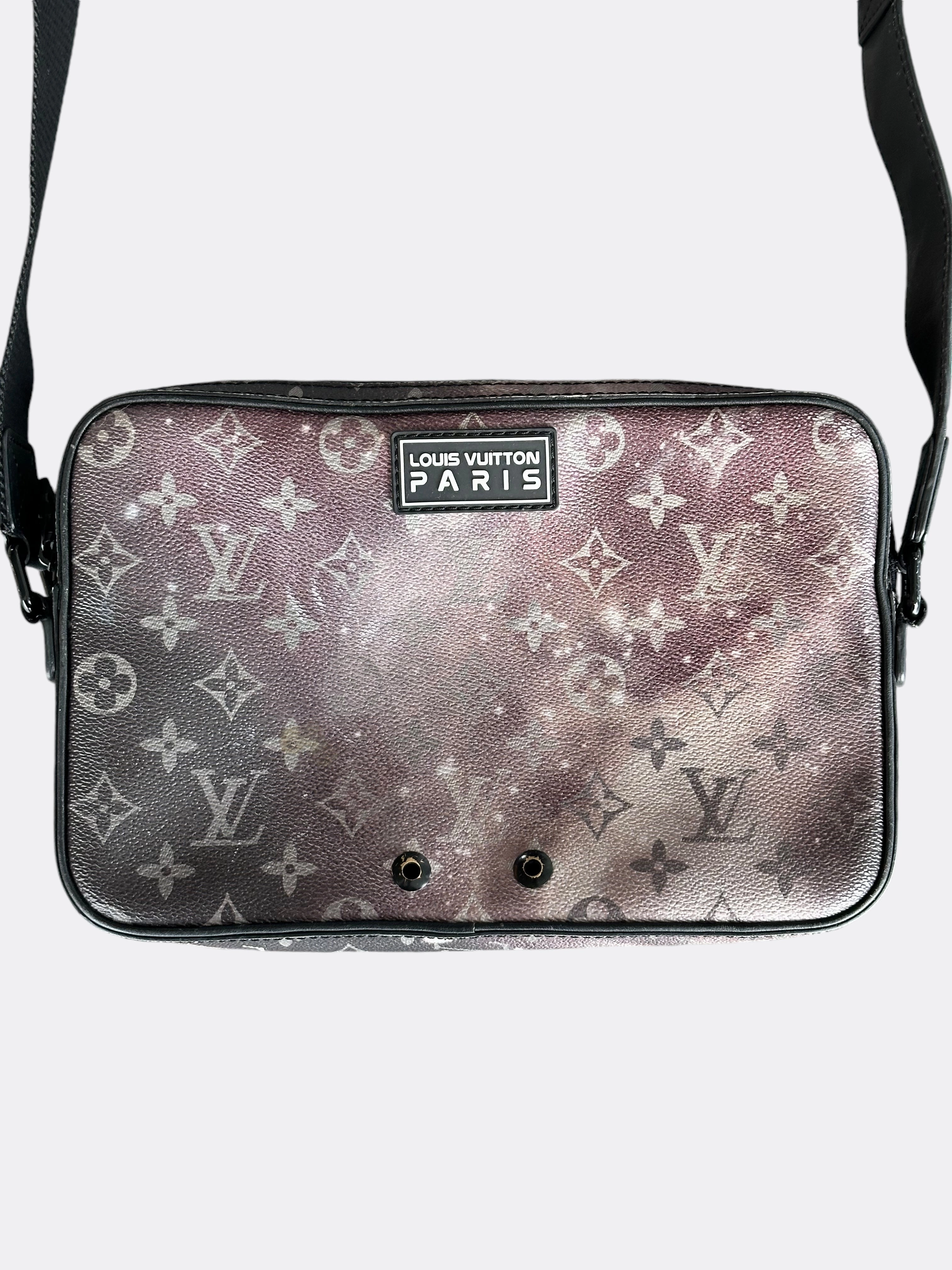 Louis Vuitton Black Galaxy Alpha Messenger Bag