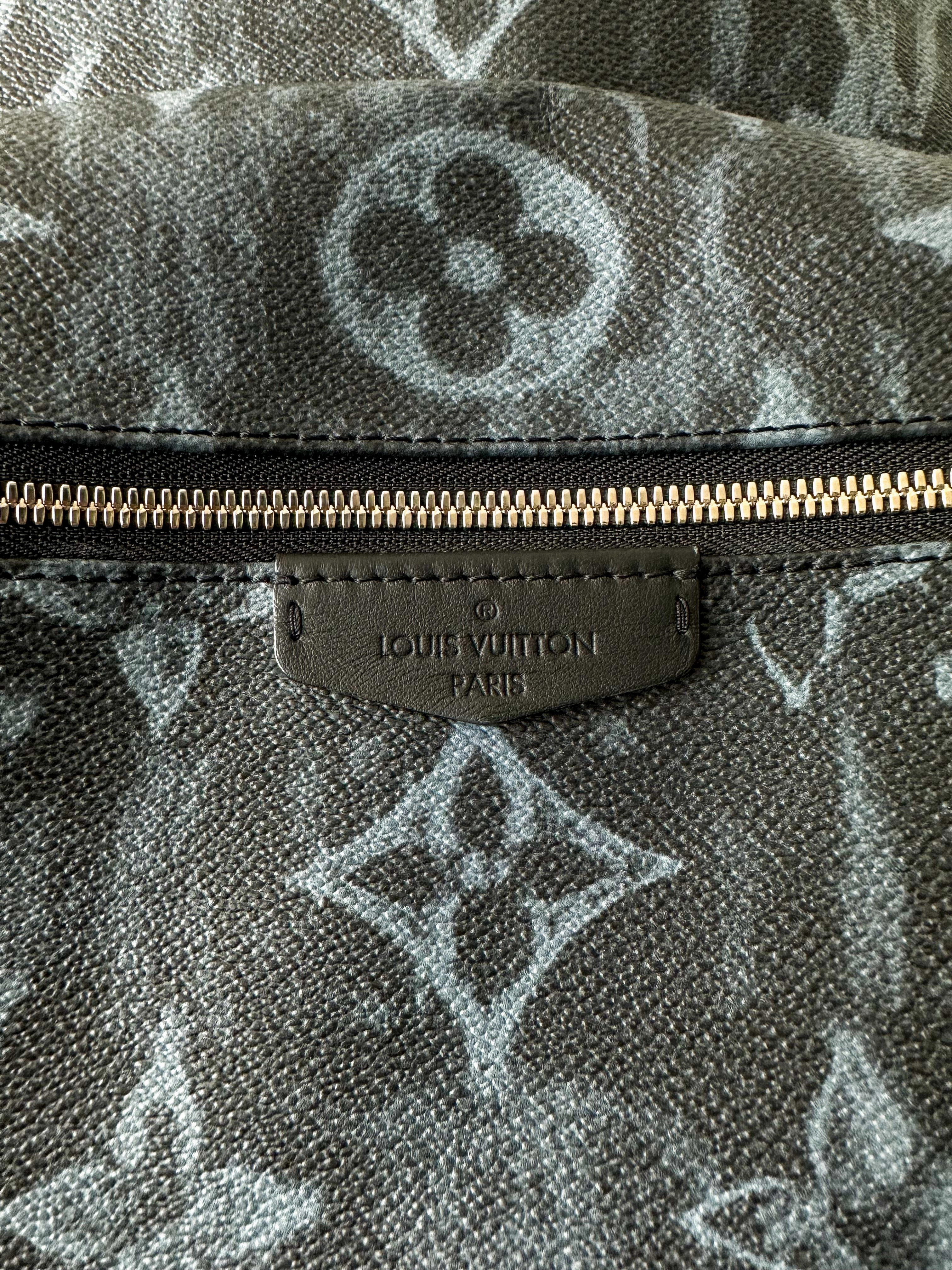 Louis Vuitton Black Pastel Monogram Discovery Backpack