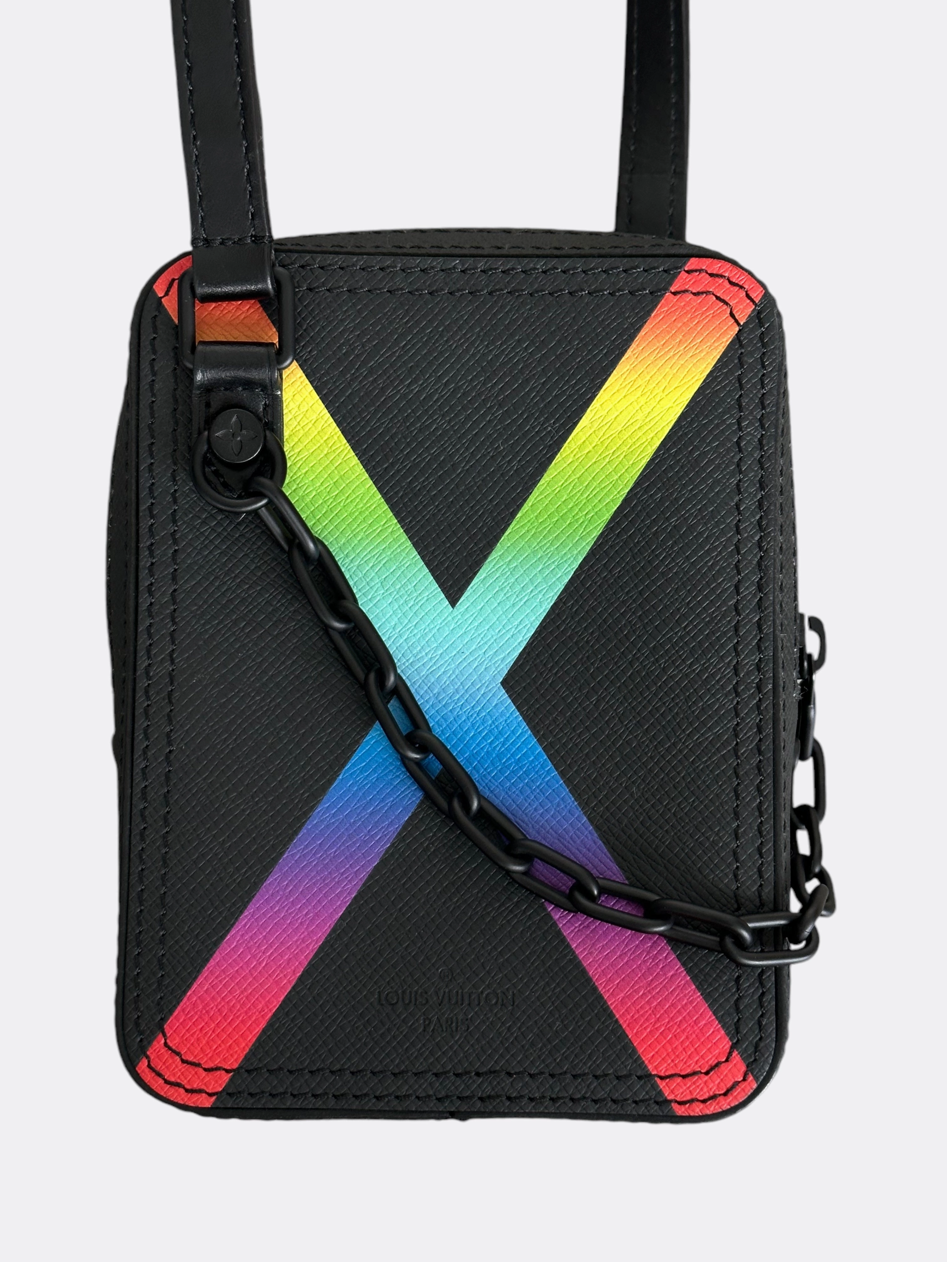 Louis Vuitton Black Rainbow Taigarama Danube