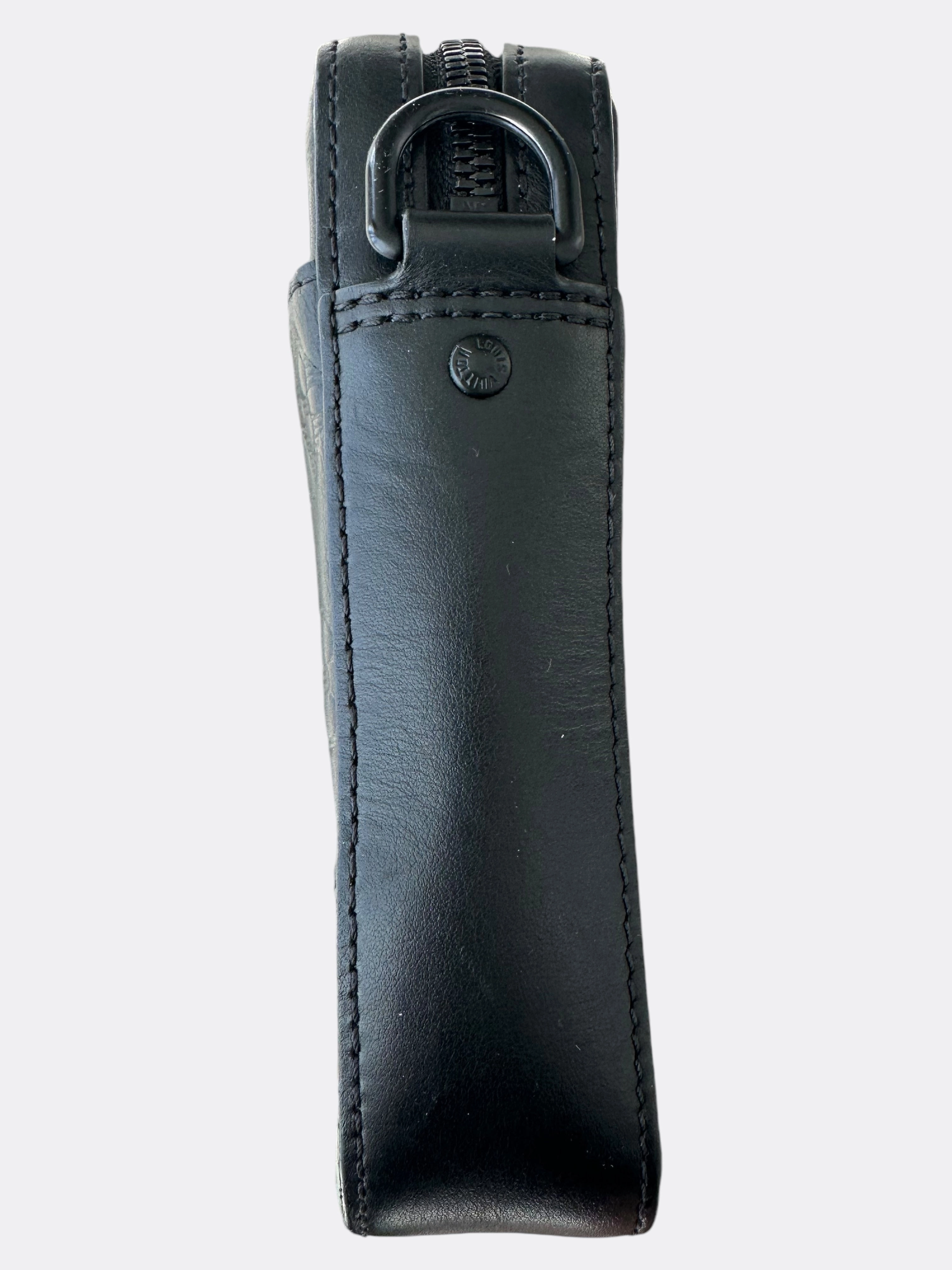Louis Vuitton Black Shadow Monogram Duo Messenger
