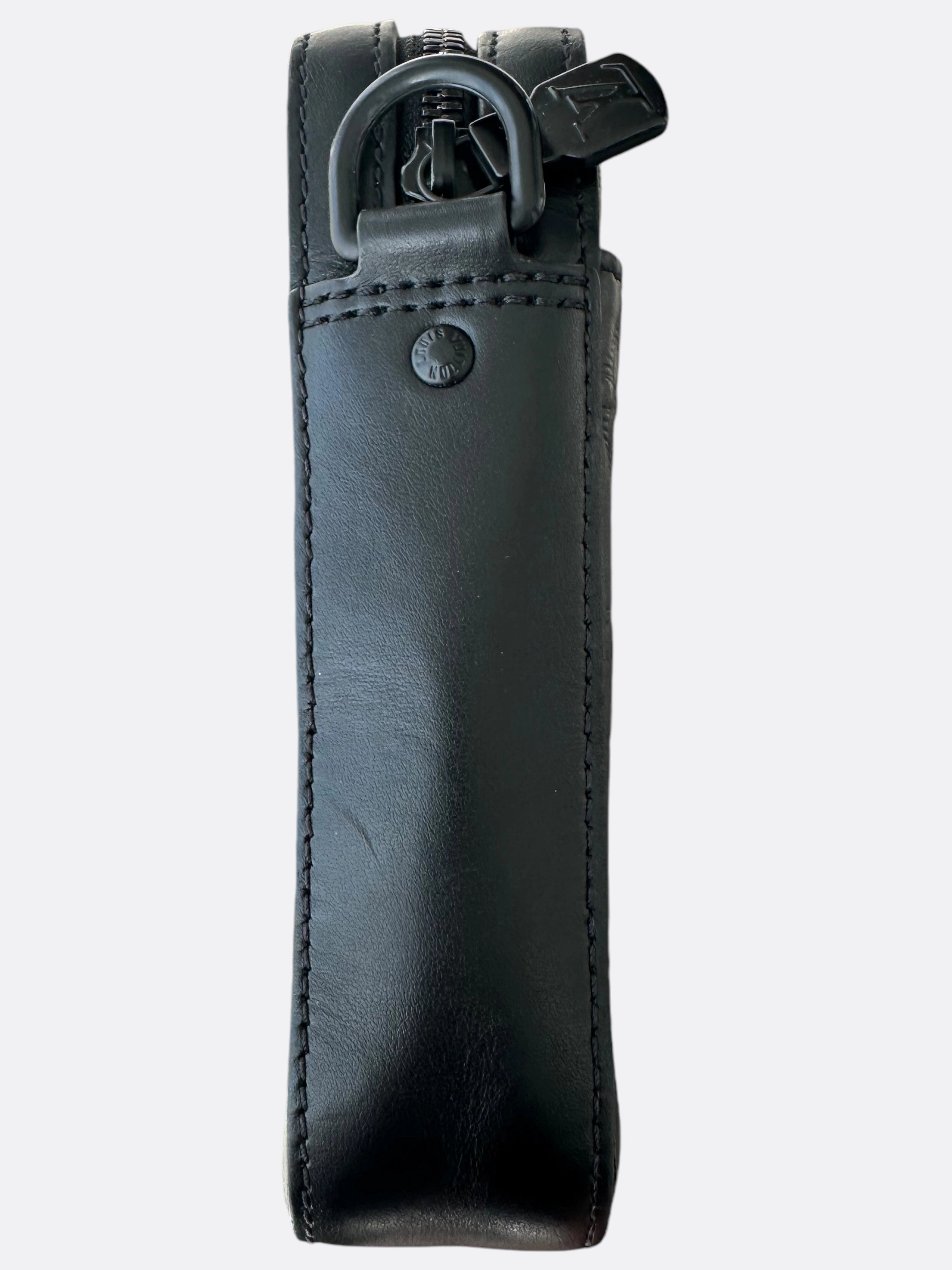 Louis Vuitton Black Shadow Monogram Duo Messenger