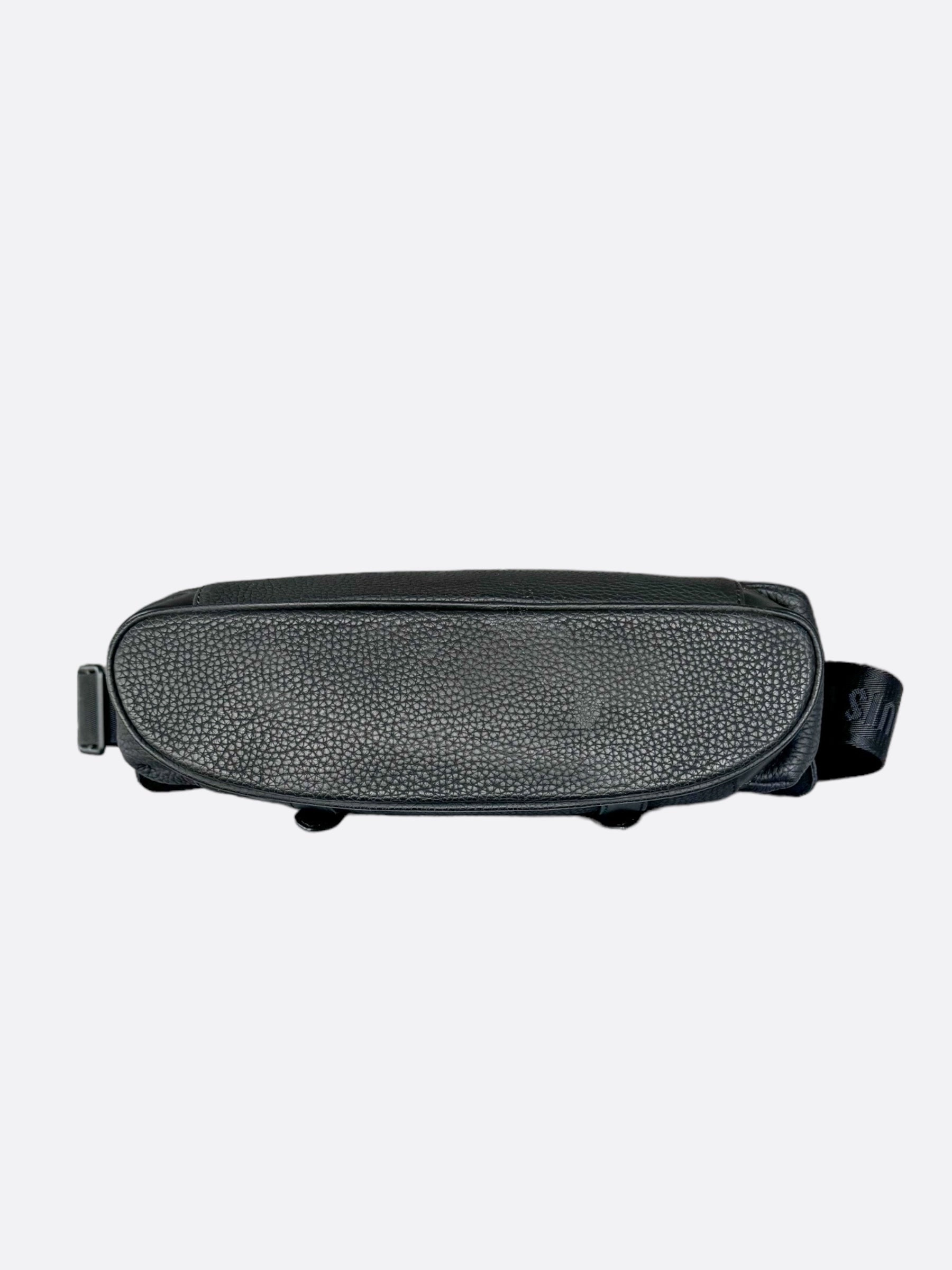 Louis Vuitton Black Taurillon Monogram Christopher Messenger Bag