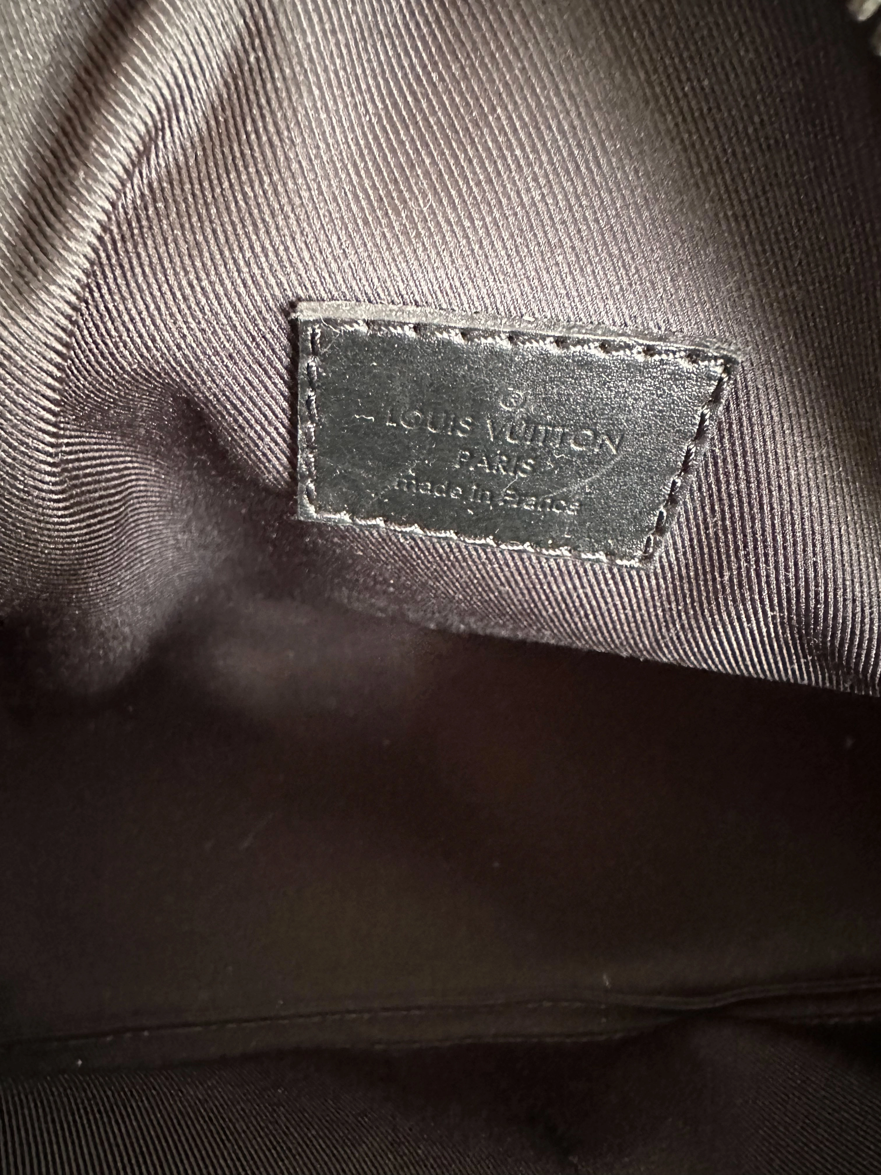 Louis Vuitton Black Taurillon Monogram Soft Trunk