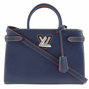 Louis Vuitton blue Indigo Epi Leather Handbag Tote Bag (Pre-Owned)