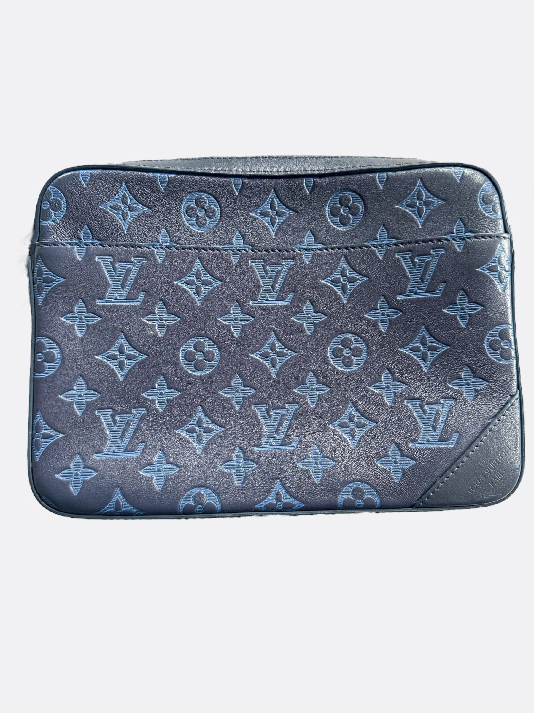Louis Vuitton Blue Shadow Monogram Duo Messenger