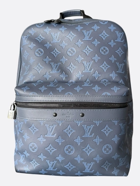 Louis Vuitton Blue Shadow Monogram Sprinter Backpack